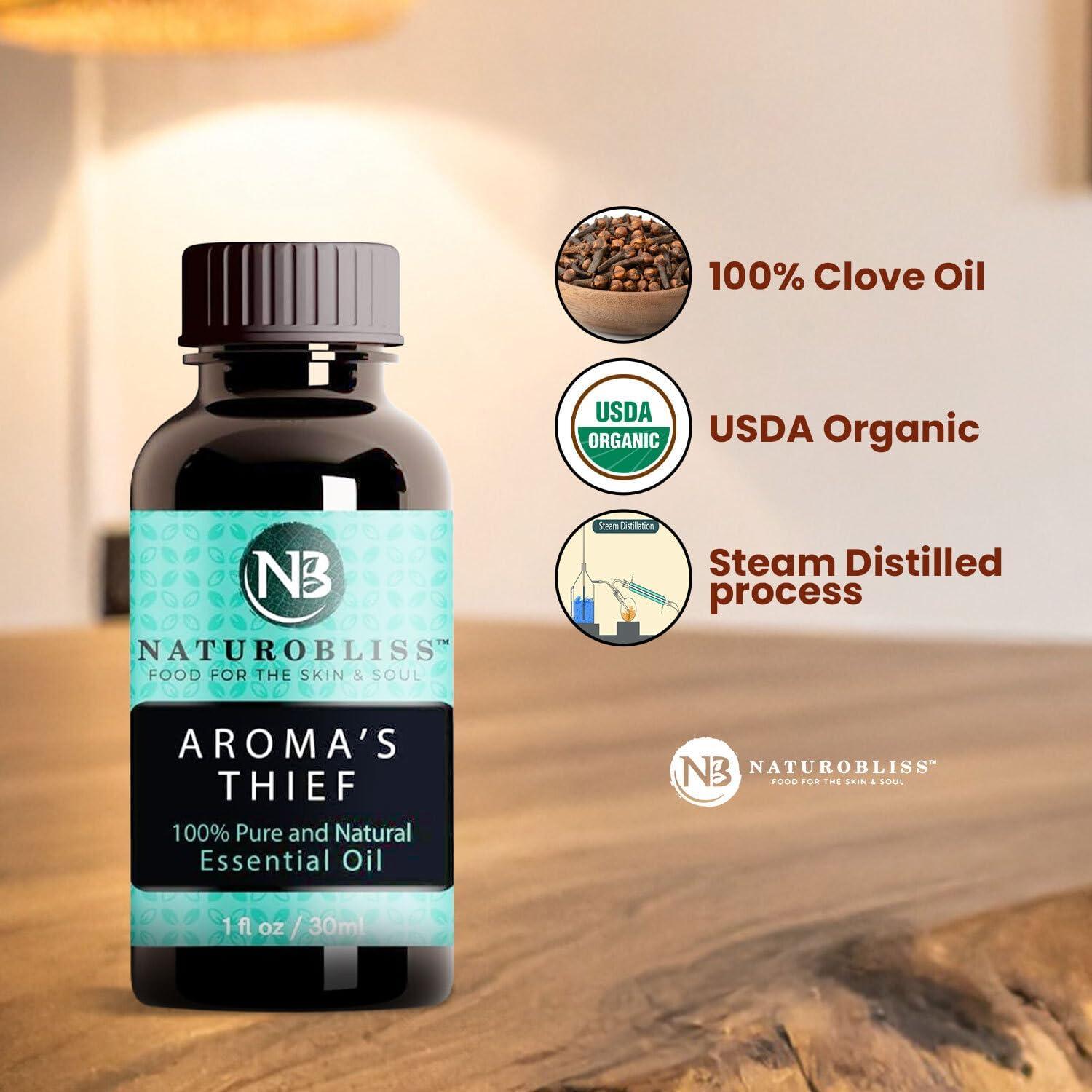 Mezcla de Aceites Esenciales Aroma's Thief NaturoBliss 30ml