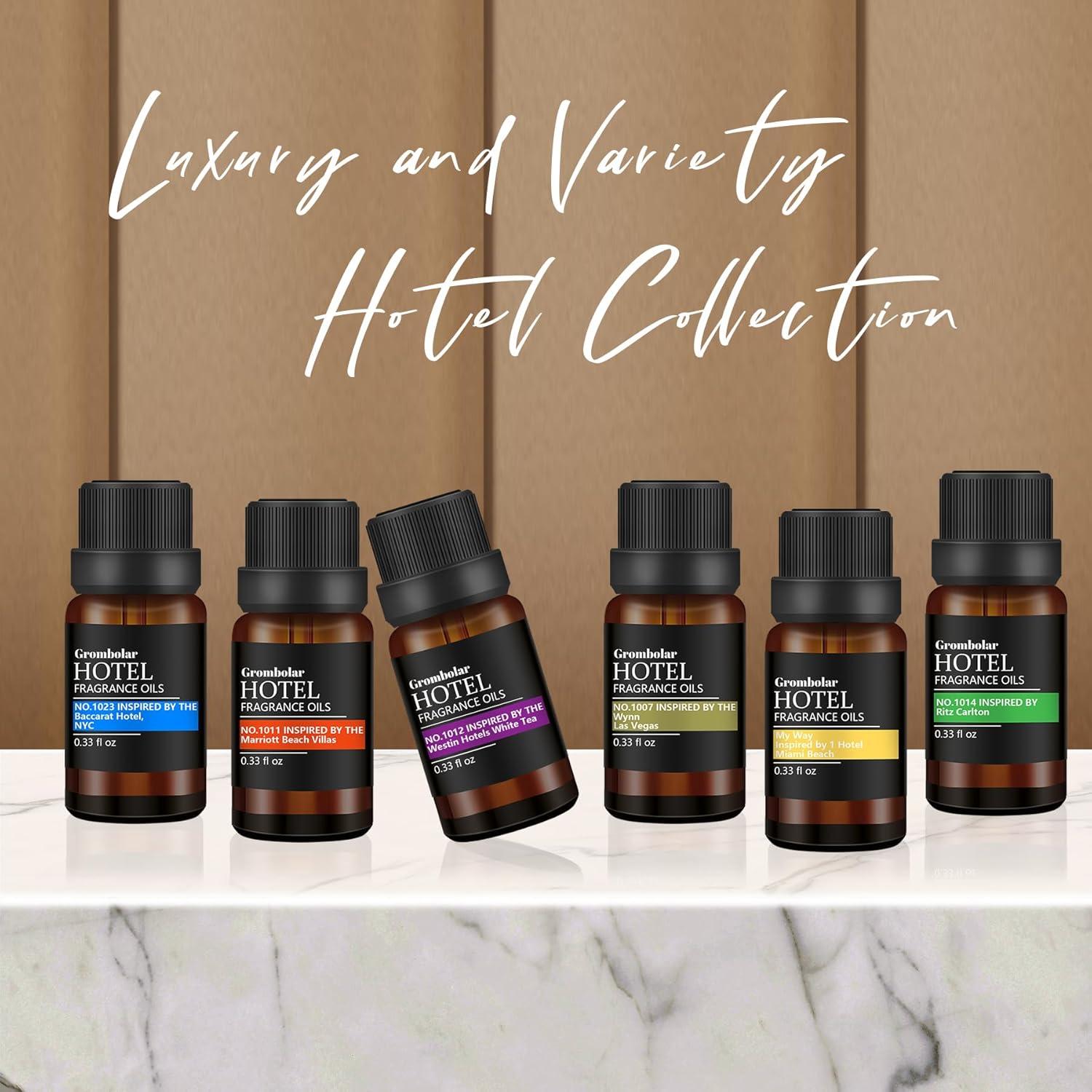 Set de Aceites Esenciales Grombolar - 6 Fragancias para Difusores