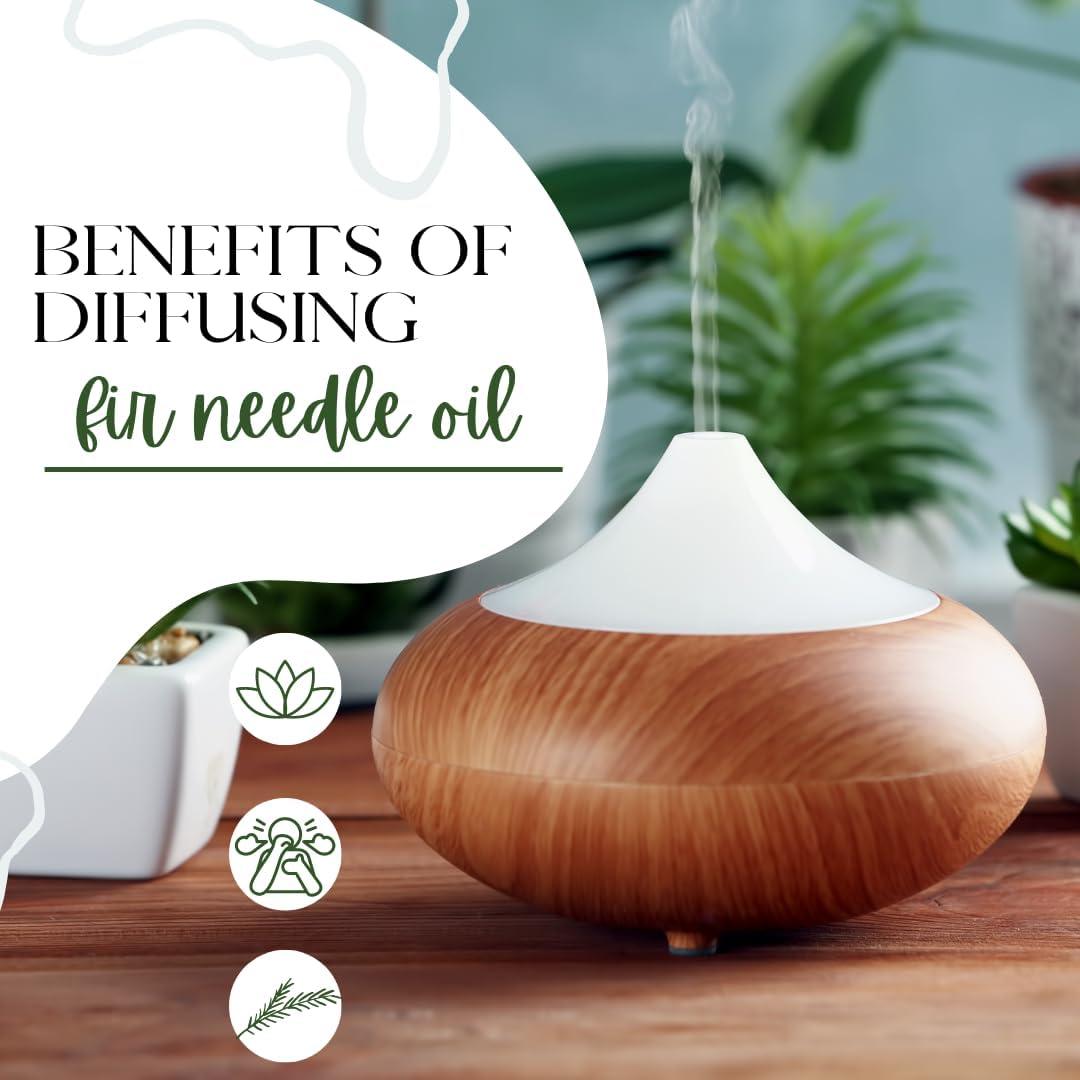 Aceite Esencial de Aguja de Abeto GreenHealth 30 ml 100% Puro