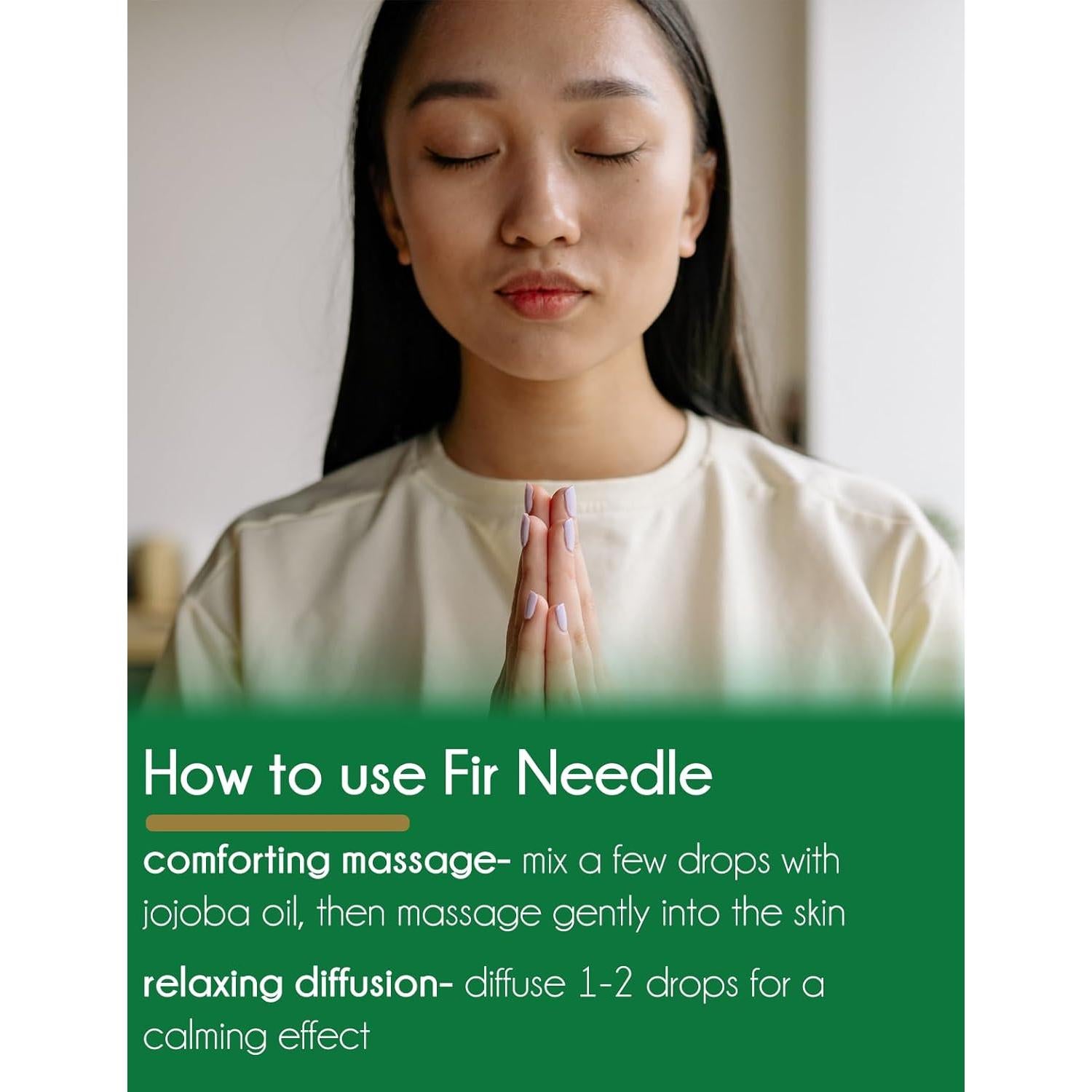 Aceite Esencial de Aguja de Abeto GreenHealth 30 ml 100% Puro