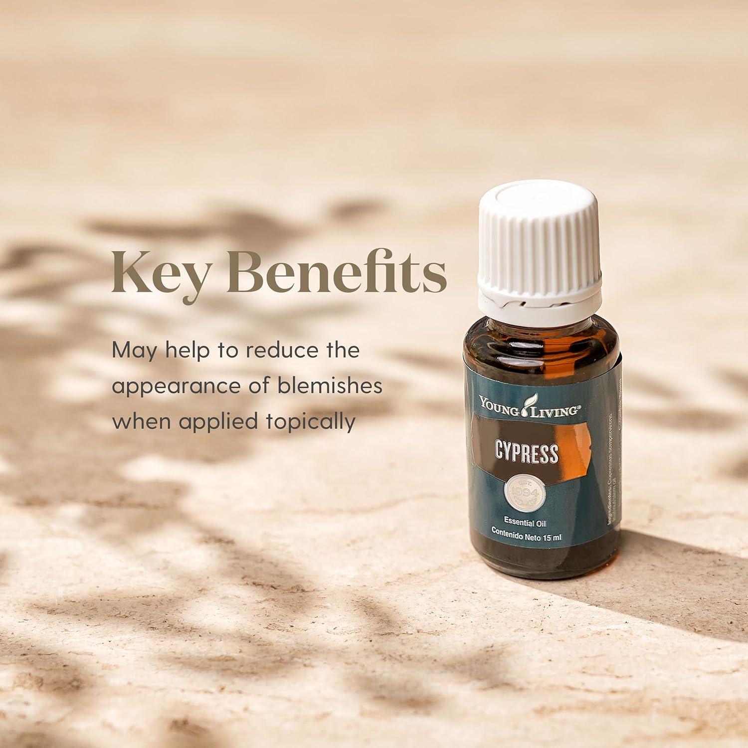 Aceite Esencial Ciprés 15ml Young Living - Aroma Energizante