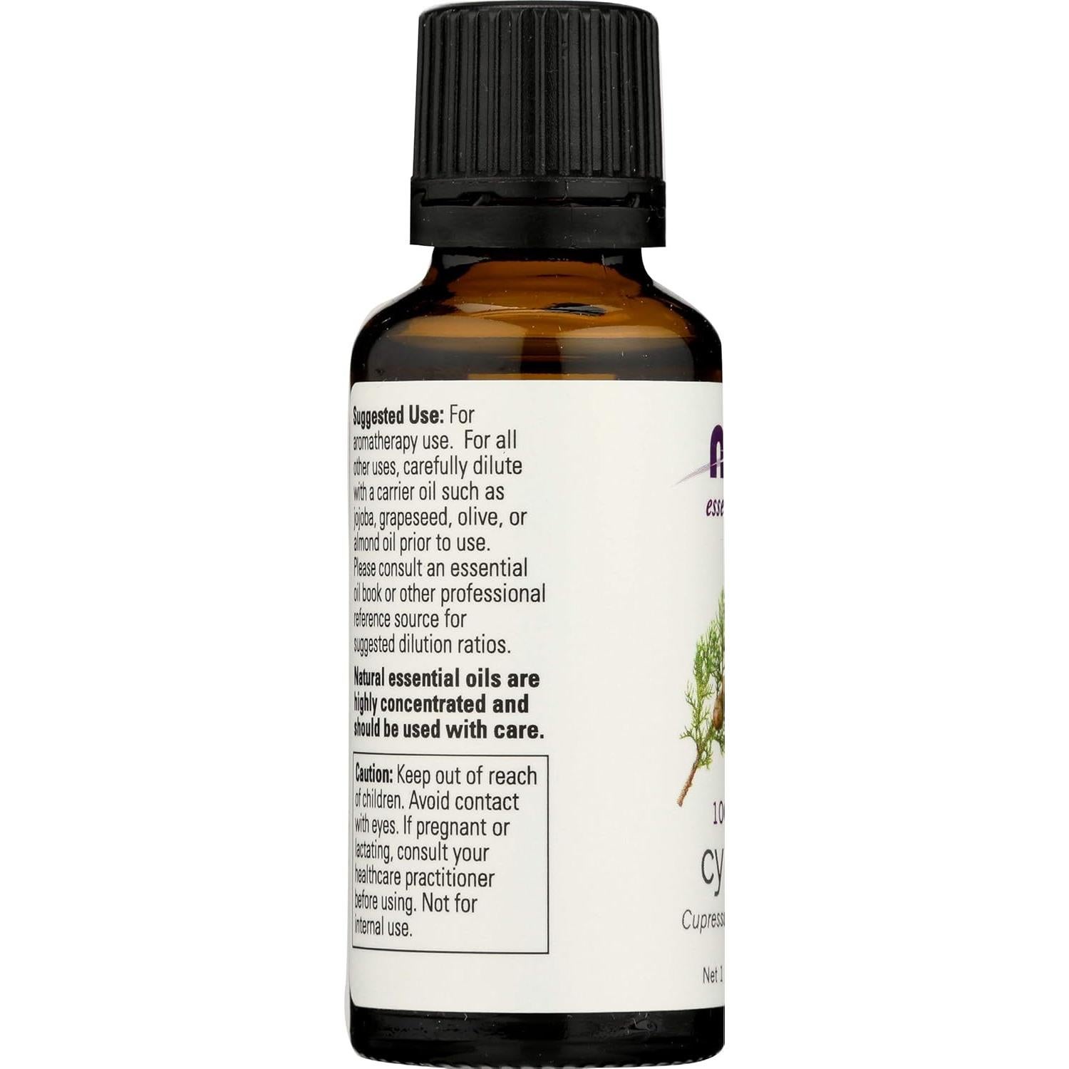 Aceite Esencial de Ciprés NOW Foods - 29.57 ml