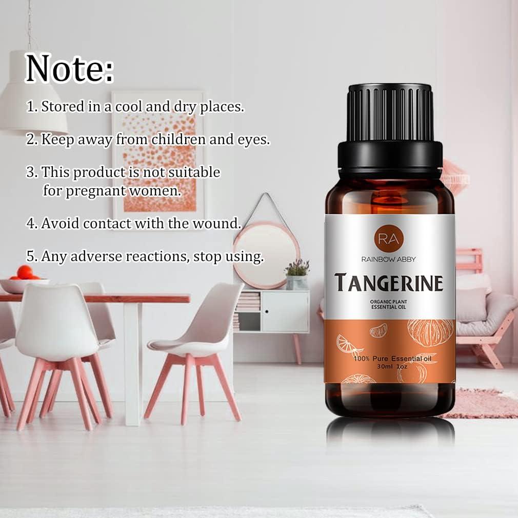 Aceite Esencial de Mandarina 30ml RAINBOW ABBY 100% Puro Orgánico