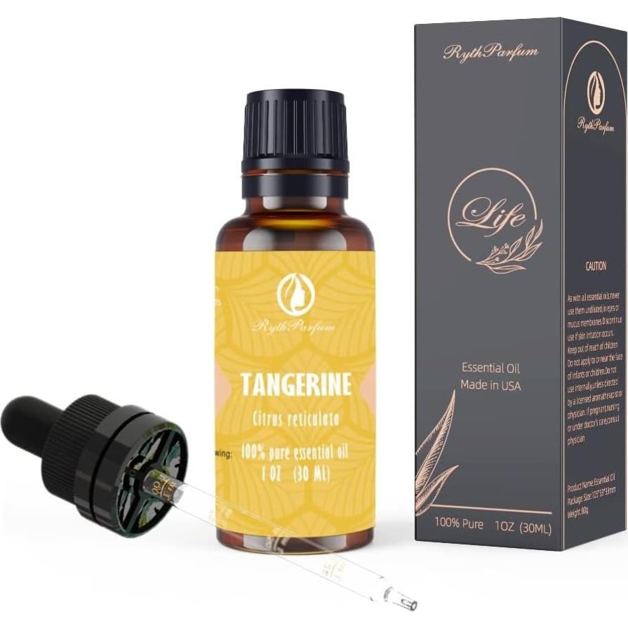 Aceite Esencial de Mandarina RythParfum 30ml - 100% Puro