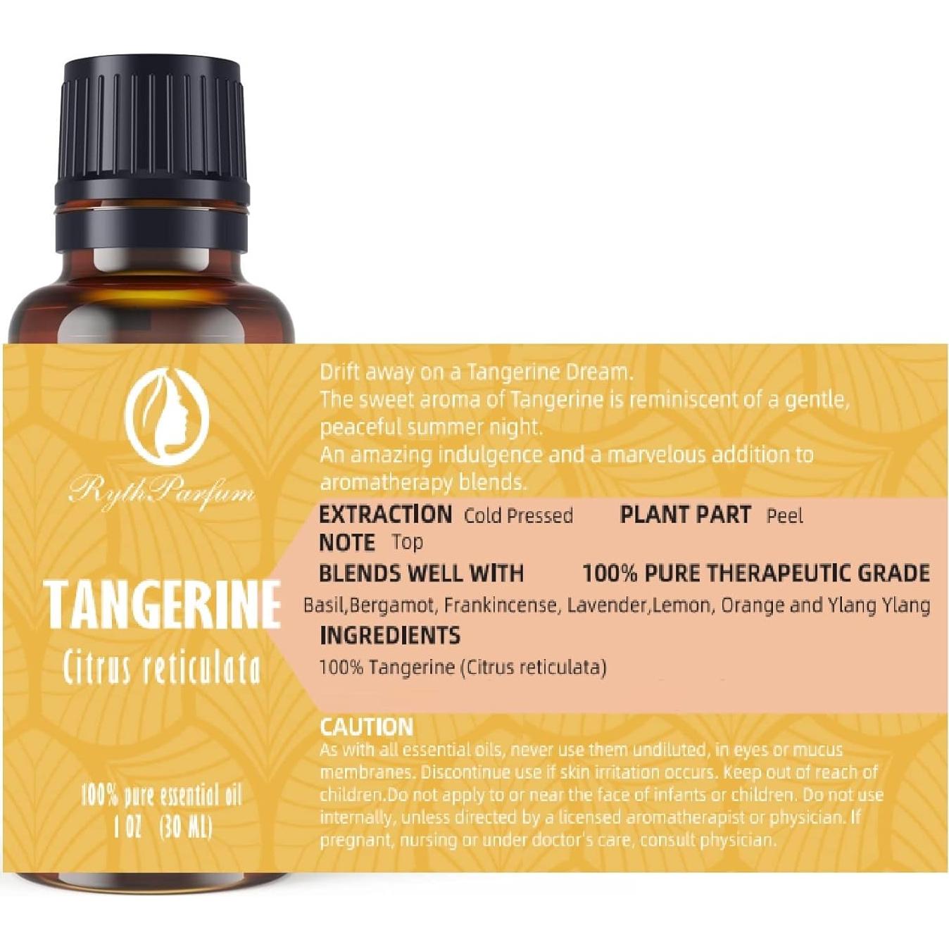 Aceite Esencial de Mandarina RythParfum 30ml - 100% Puro