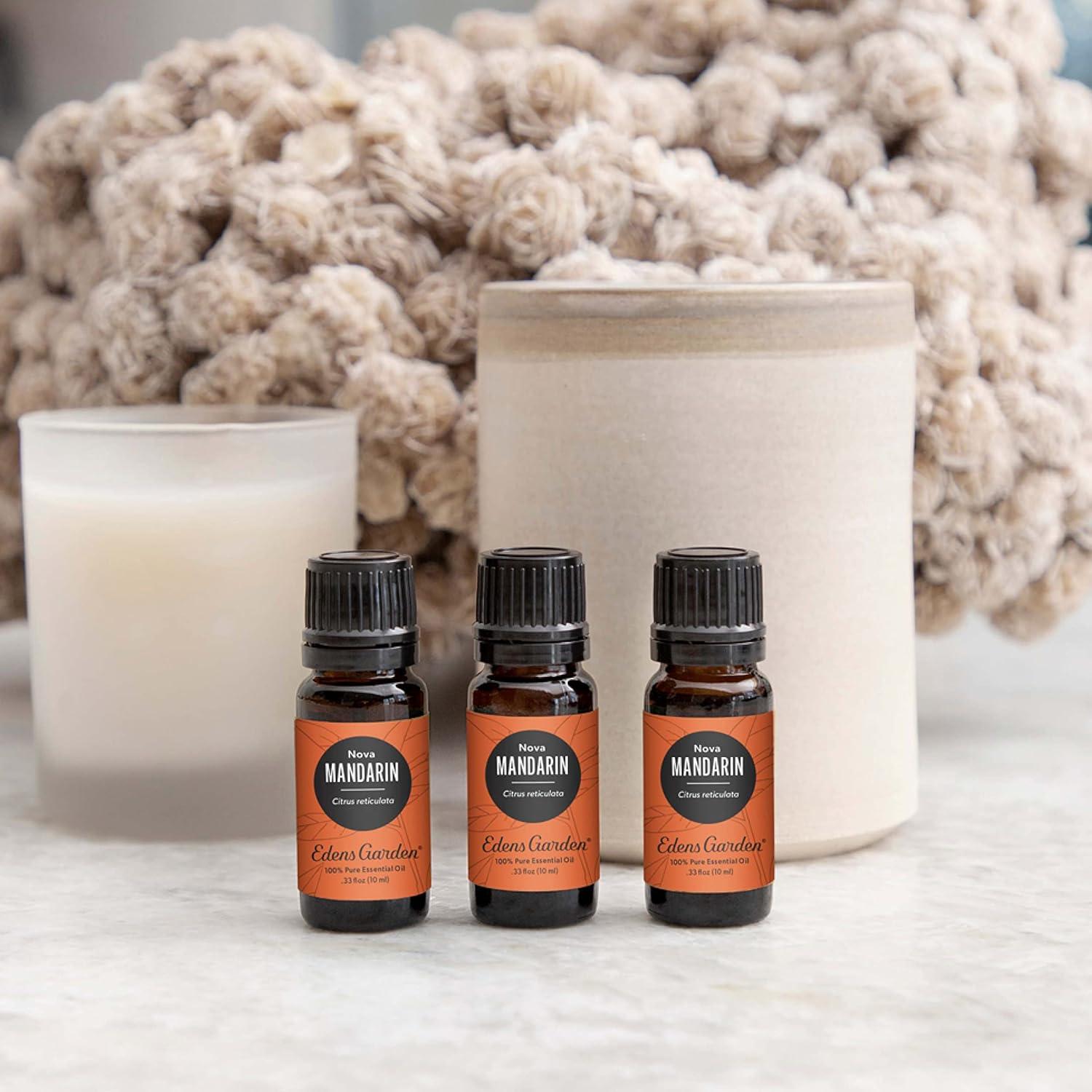 Aceite Esencial Mandarin Nova Edens Garden 10 ml Puro Natural