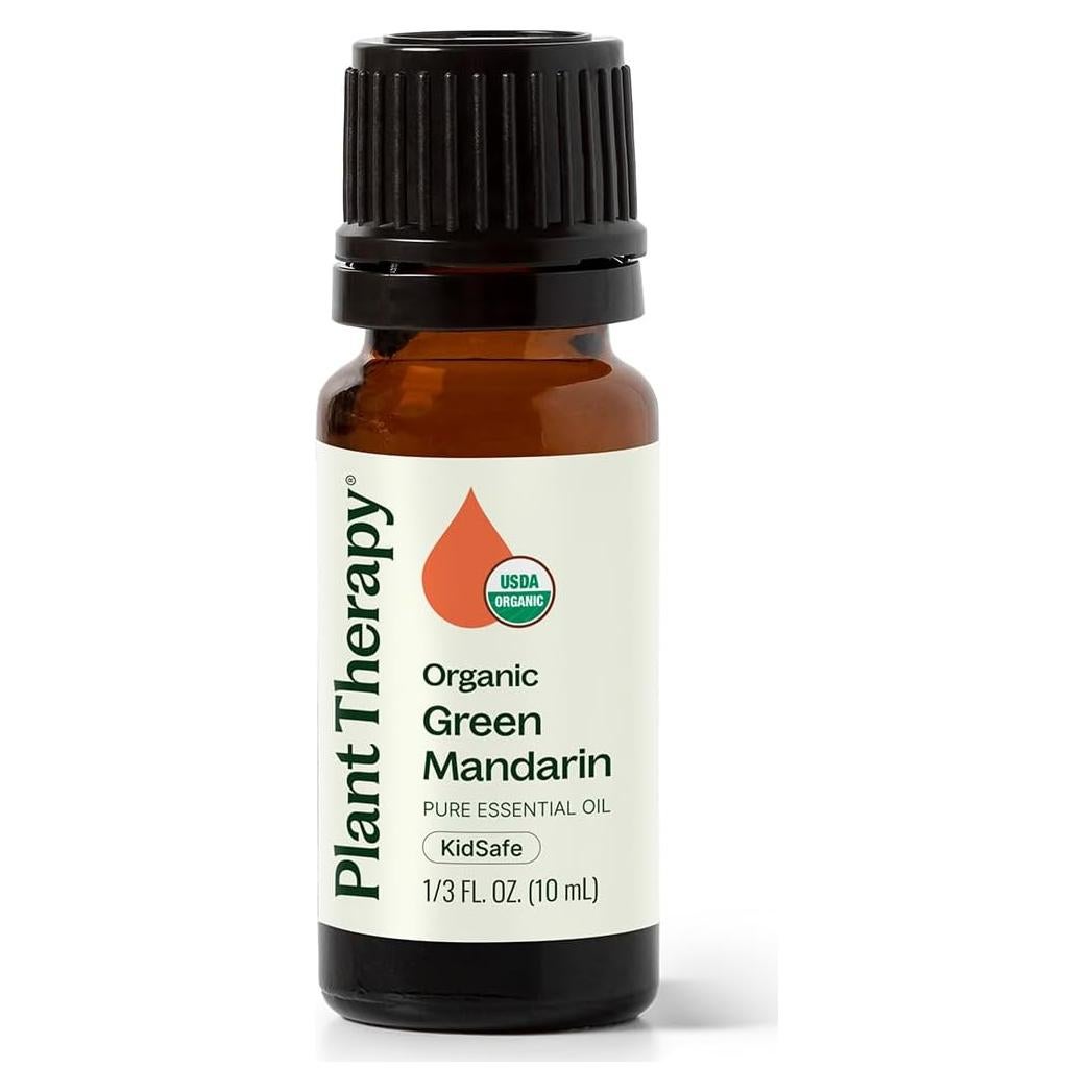 Aceite Esencial de Mandarina Verde Orgánico Plant Therapy 10 mL 100% Puro