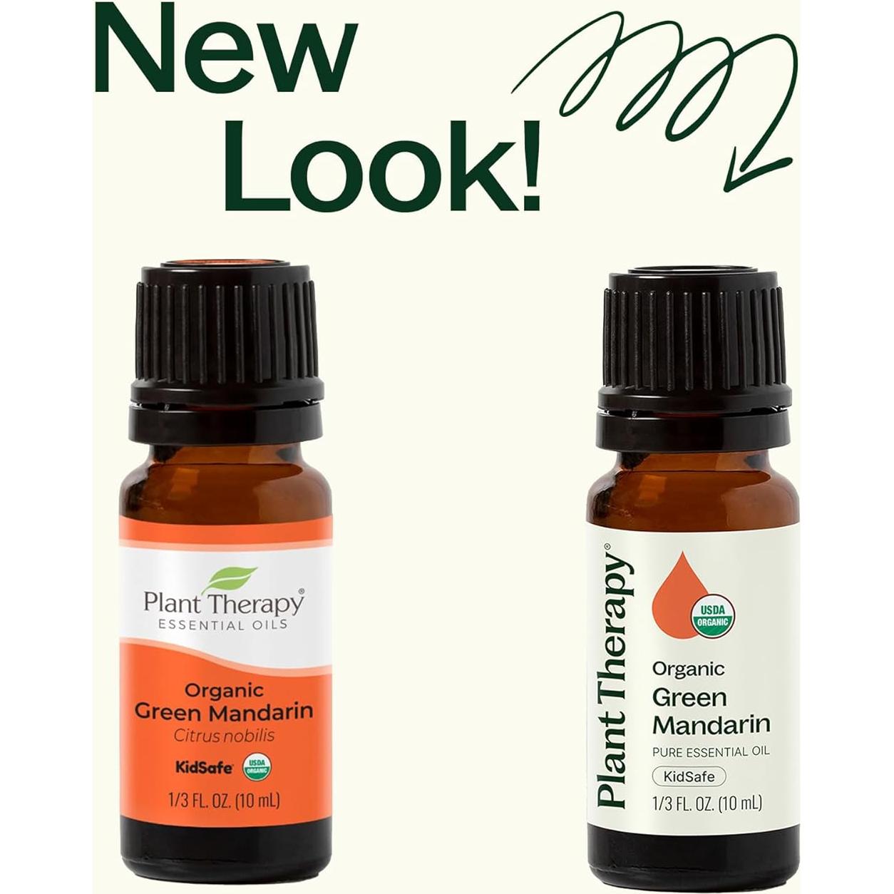 Aceite Esencial de Mandarina Verde Orgánico Plant Therapy 10 mL 100% Puro