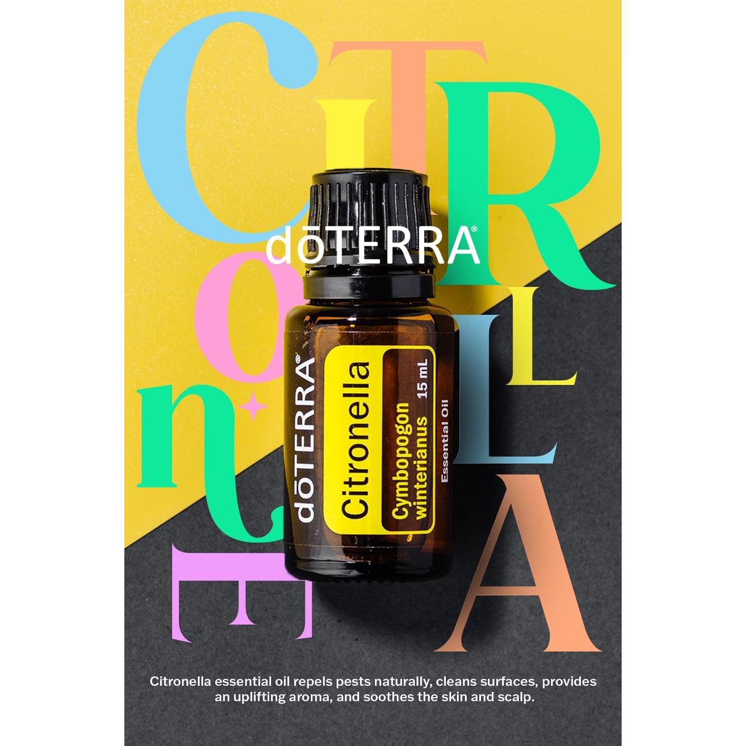 Aceite Esencial de Citronela doTERRA 40ml - Limpieza y Bienestar