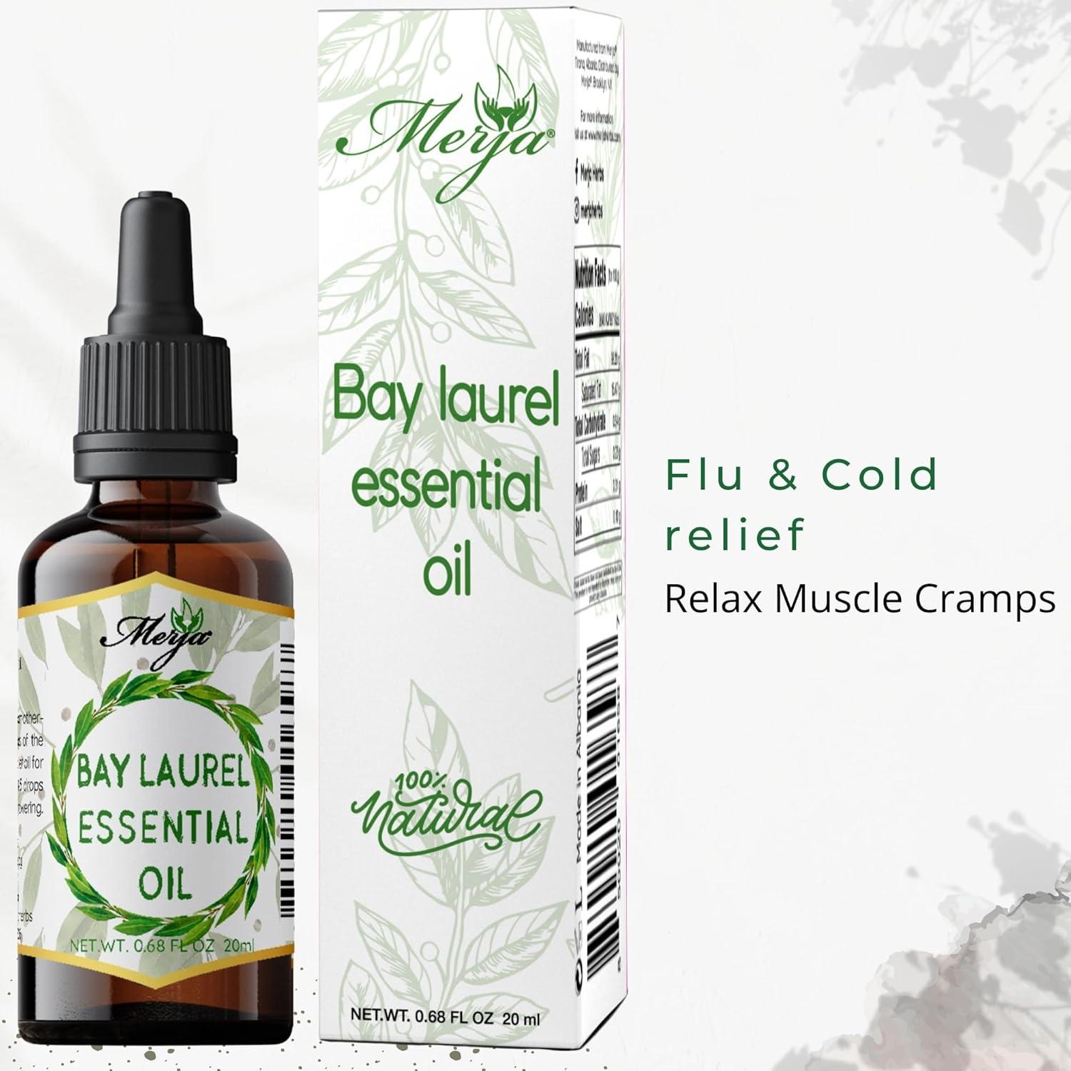 Aceite Esencial de Laurel de Bahía Merja 20ml - Paquete de 2