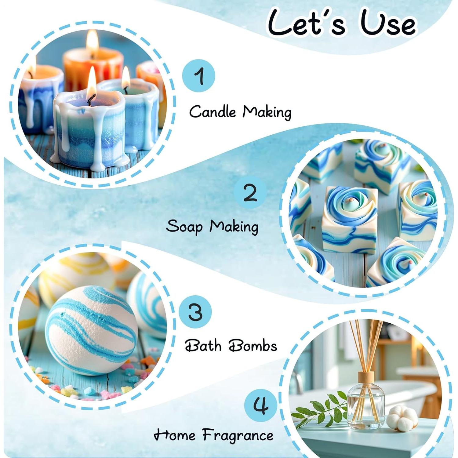 Set de Aceites Esenciales Rainbow Abby 6x10ml Aromas Limpios