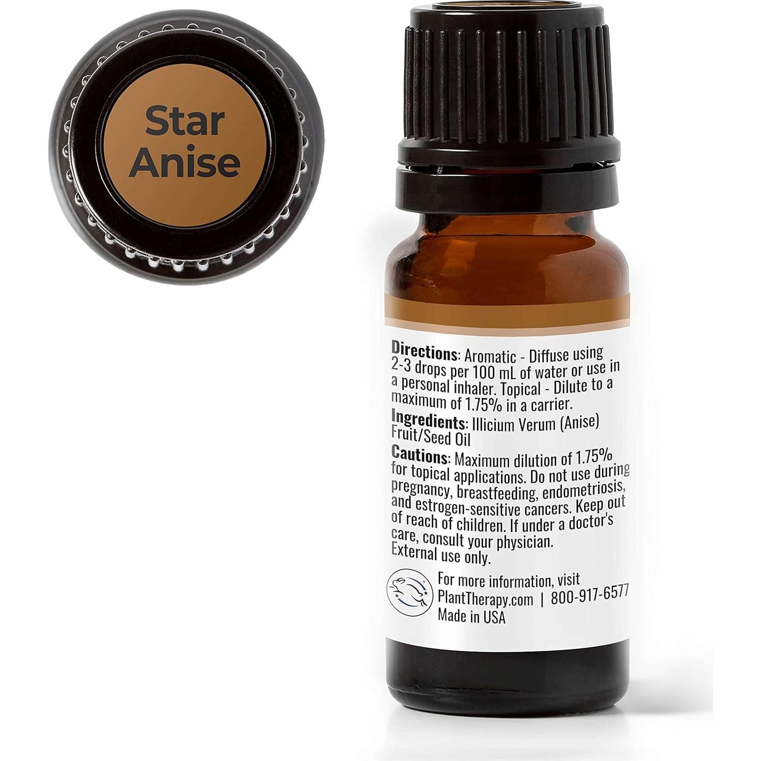 Aceite Esencial de Anís Estrellado 100% Puro 10 ml