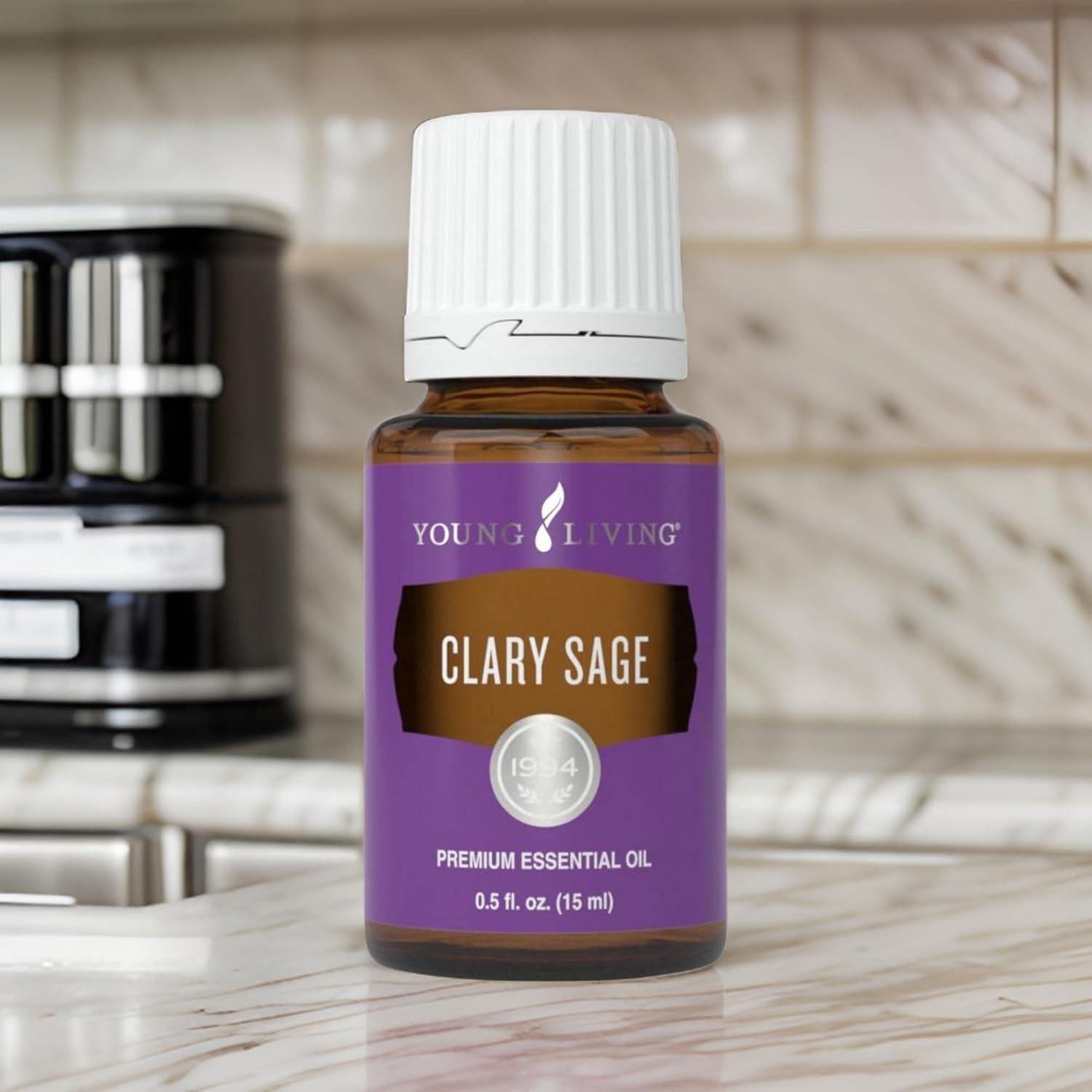 Aceite Esencial de Salvia Clary Young Living 15 ml - Aromaterapia Femenina