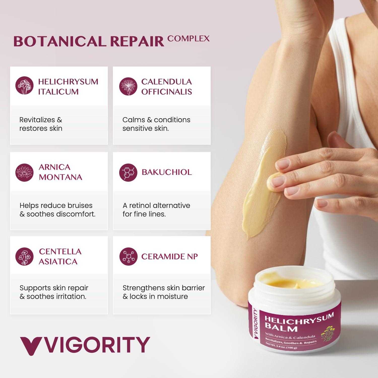 Bálsamo Restaurador Vigority con Helichrysum y Árnica 96 g
