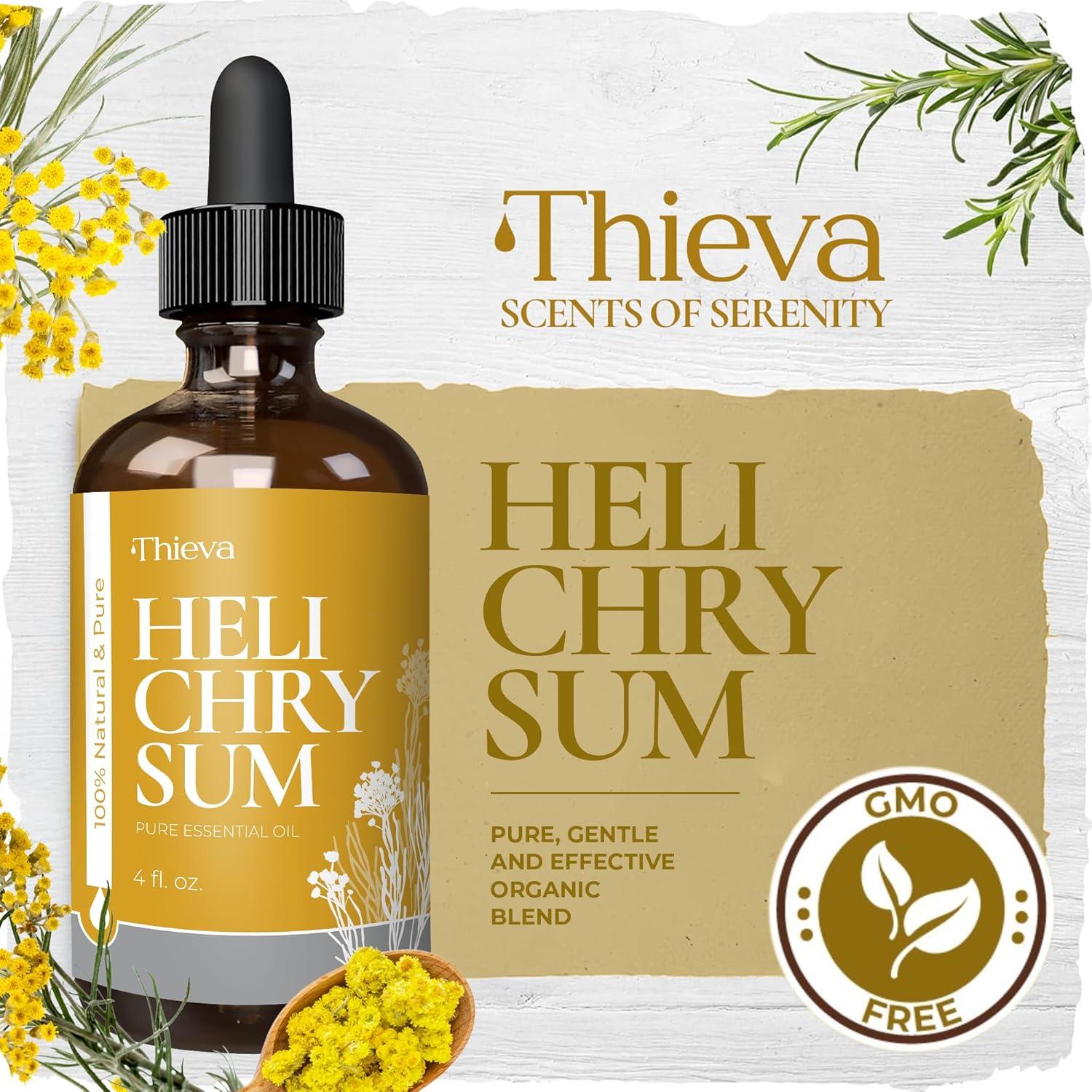Aceite Esencial de Helichrysum THIEVA 118 ml - 100% Puro y Natural
