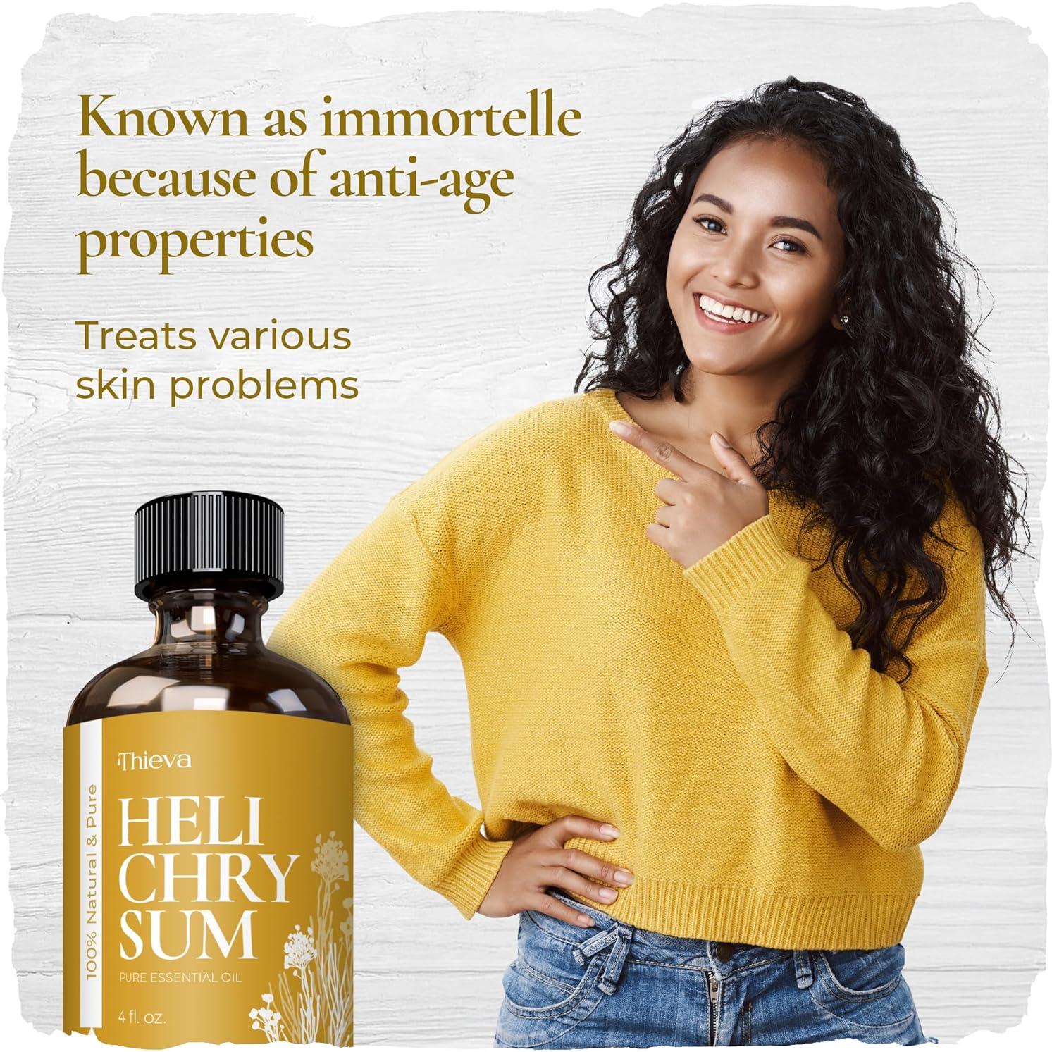 Aceite Esencial de Helichrysum THIEVA 118 ml - 100% Puro y Natural