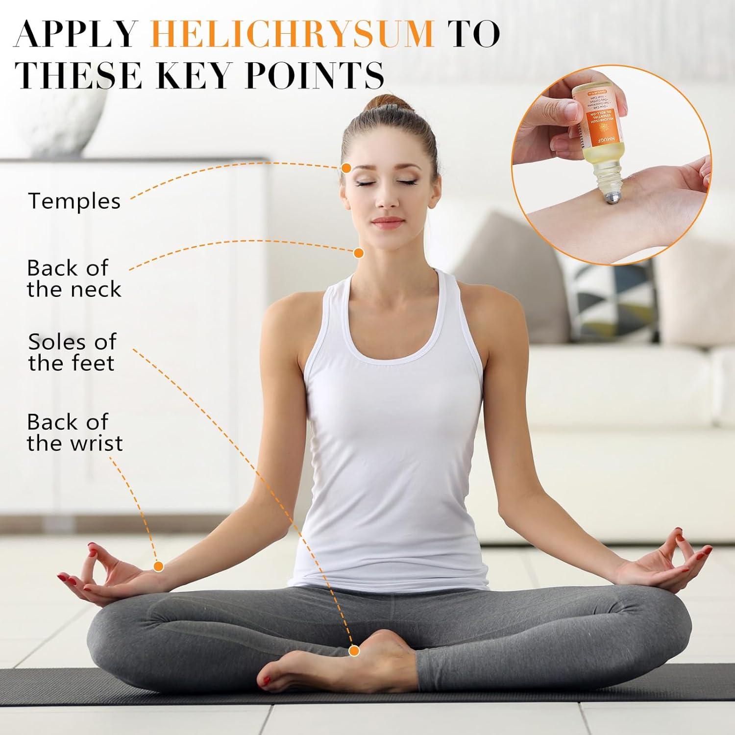 Aceite Esencial de Helichrysum Roll On 20ml - Aromaterapia Natural