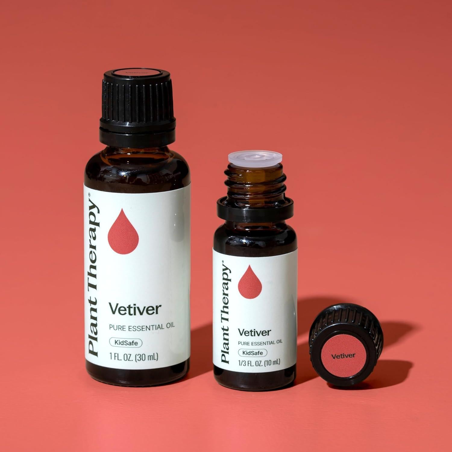 Aceite Esencial de Vetiver 100% Puro Plant Therapy 10 mL