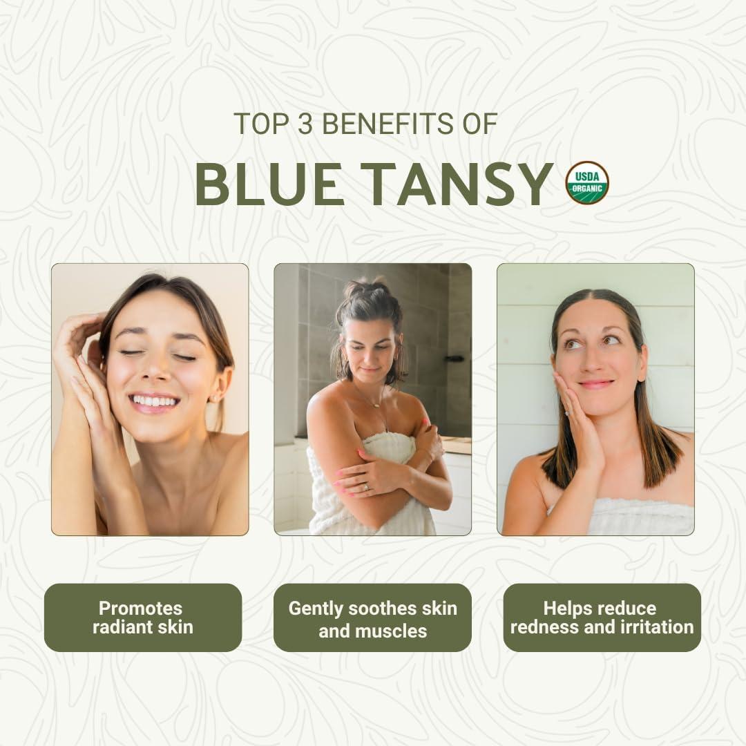 Aceite Esencial de Tanaceto Azul Orgánico Malagassi 240 ml