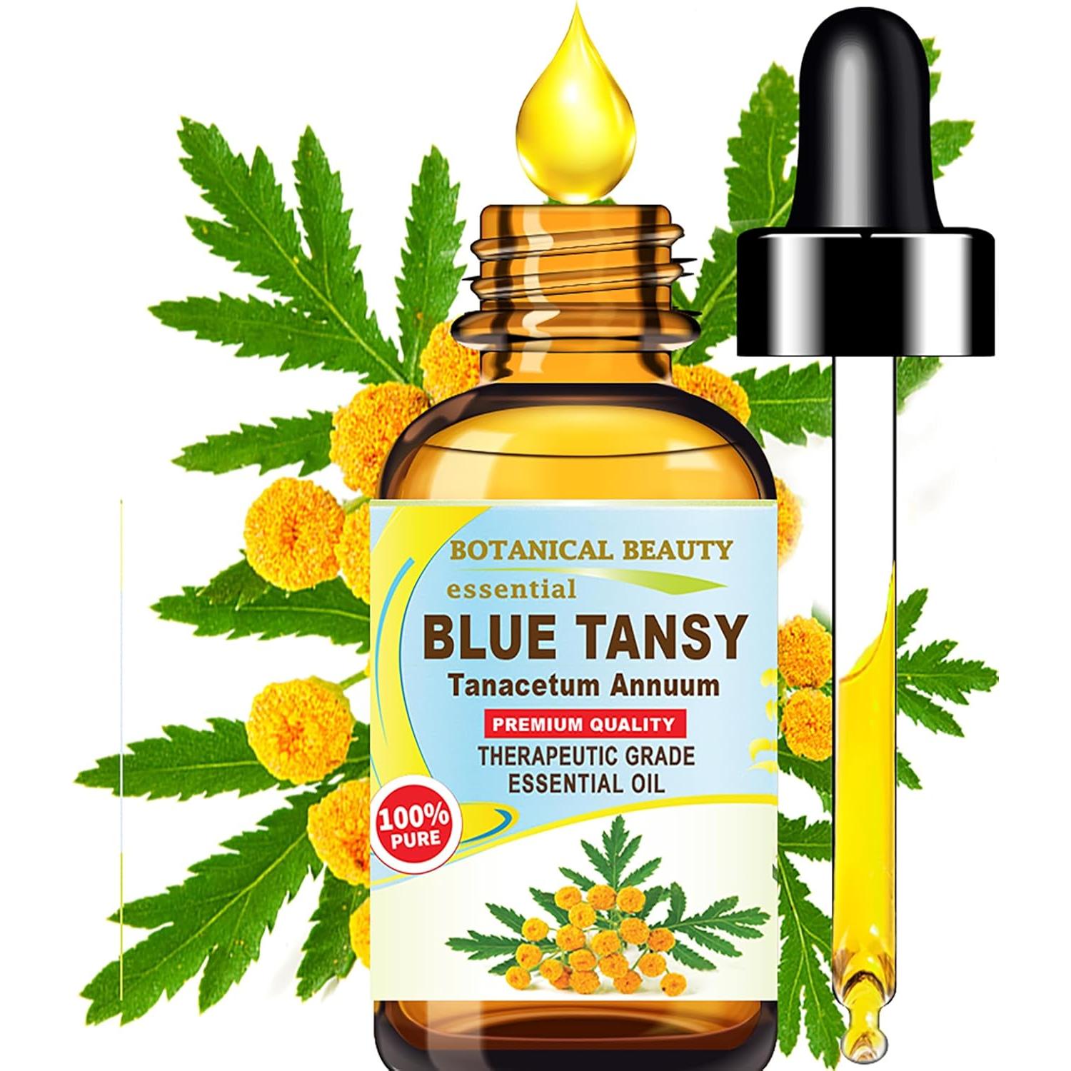 Aceite Esencial de Tanaceto Azul Belleza Botánica 10 ml