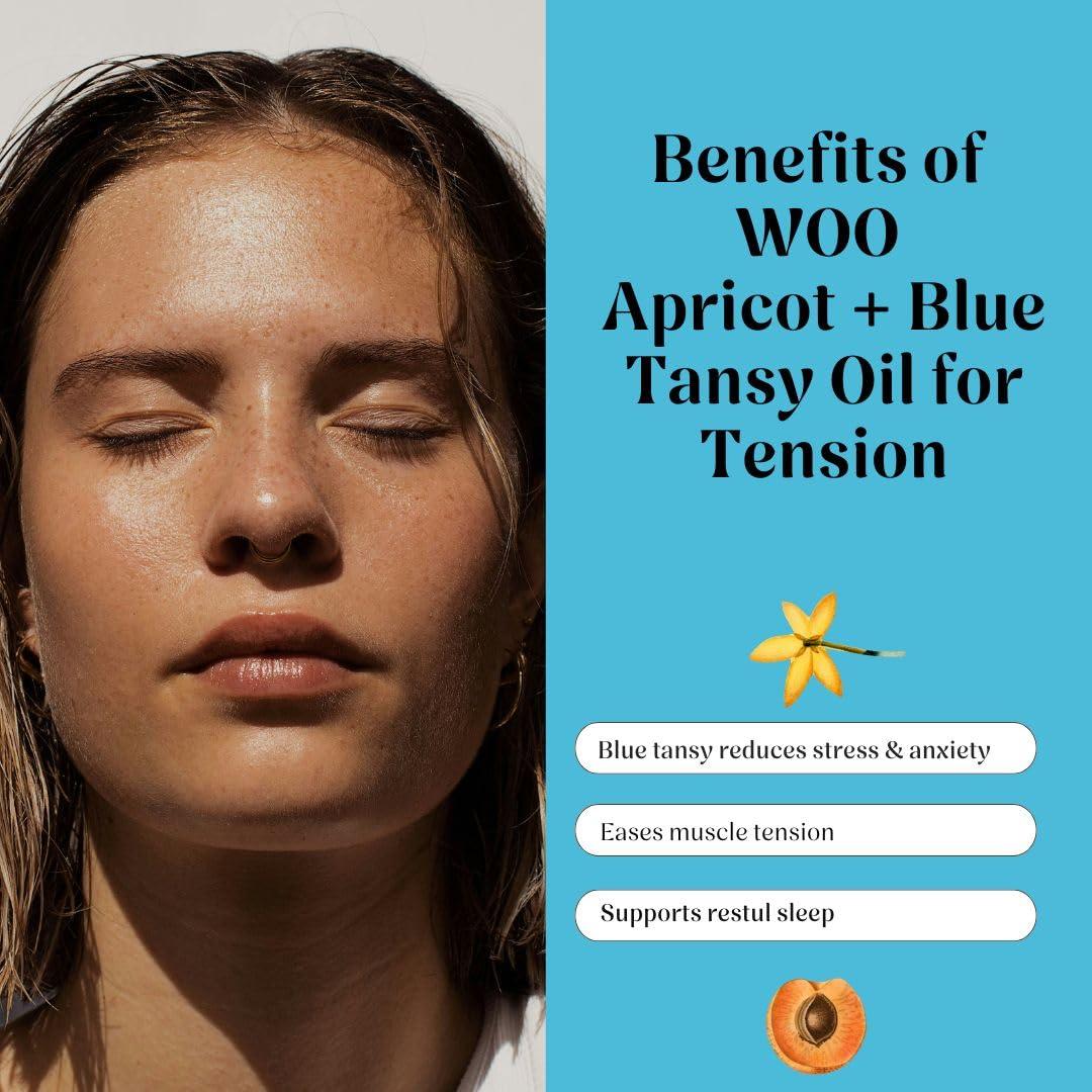 Aceite Orgánico de Tansy Azul WOO 113g - Antienvejecimiento y Crecimiento Cabello