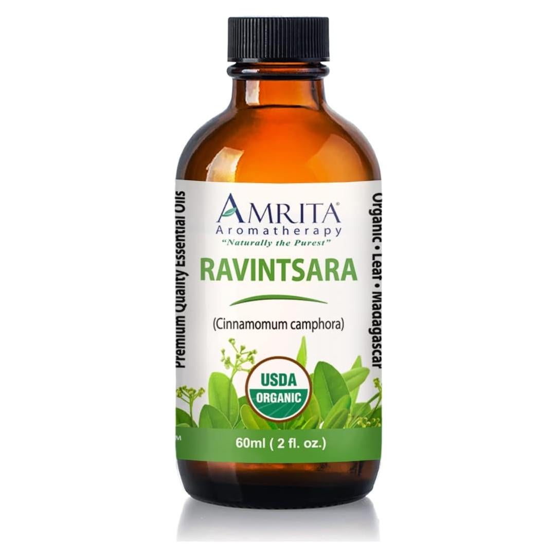 Aceite Esencial de Ravintsara Amrita 60ML 100% Puro Terapéutico