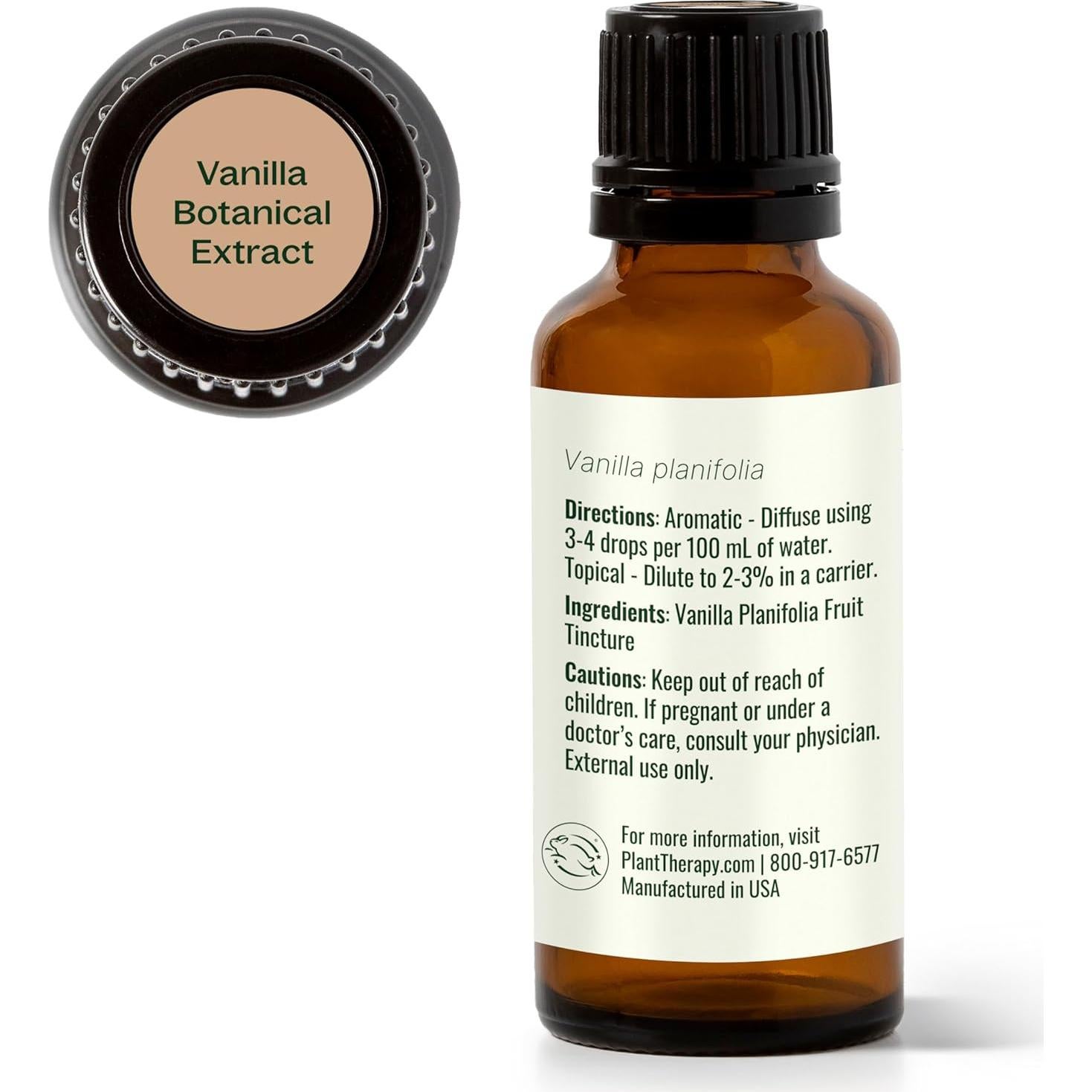 Extracto Botánico de Vainilla Plant Therapy 30 mL 100% Puro