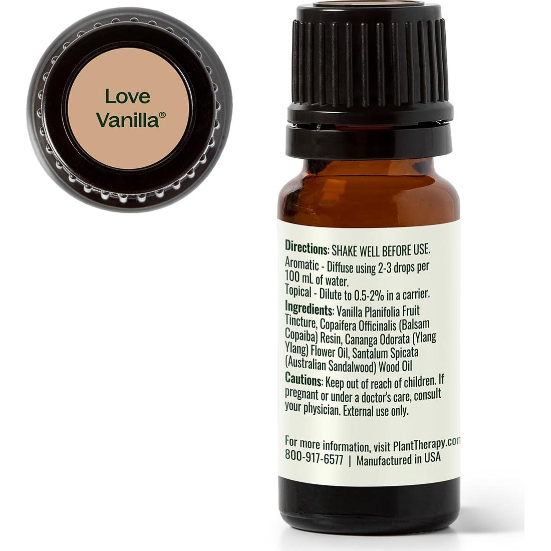 Aceite Esencial Vainilla Amor Plant Therapy 10 mL 100% Puro