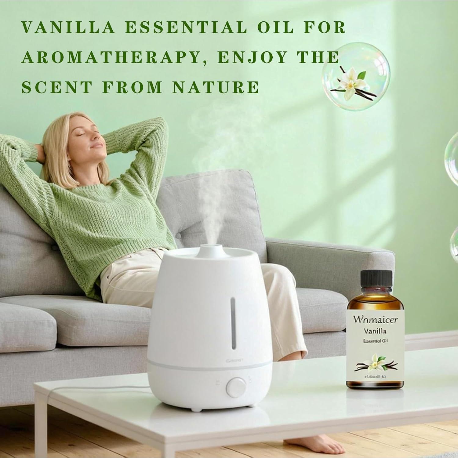 Aceite Esencial de Vainilla 120 mL Wnmaicer - Aromaterapia