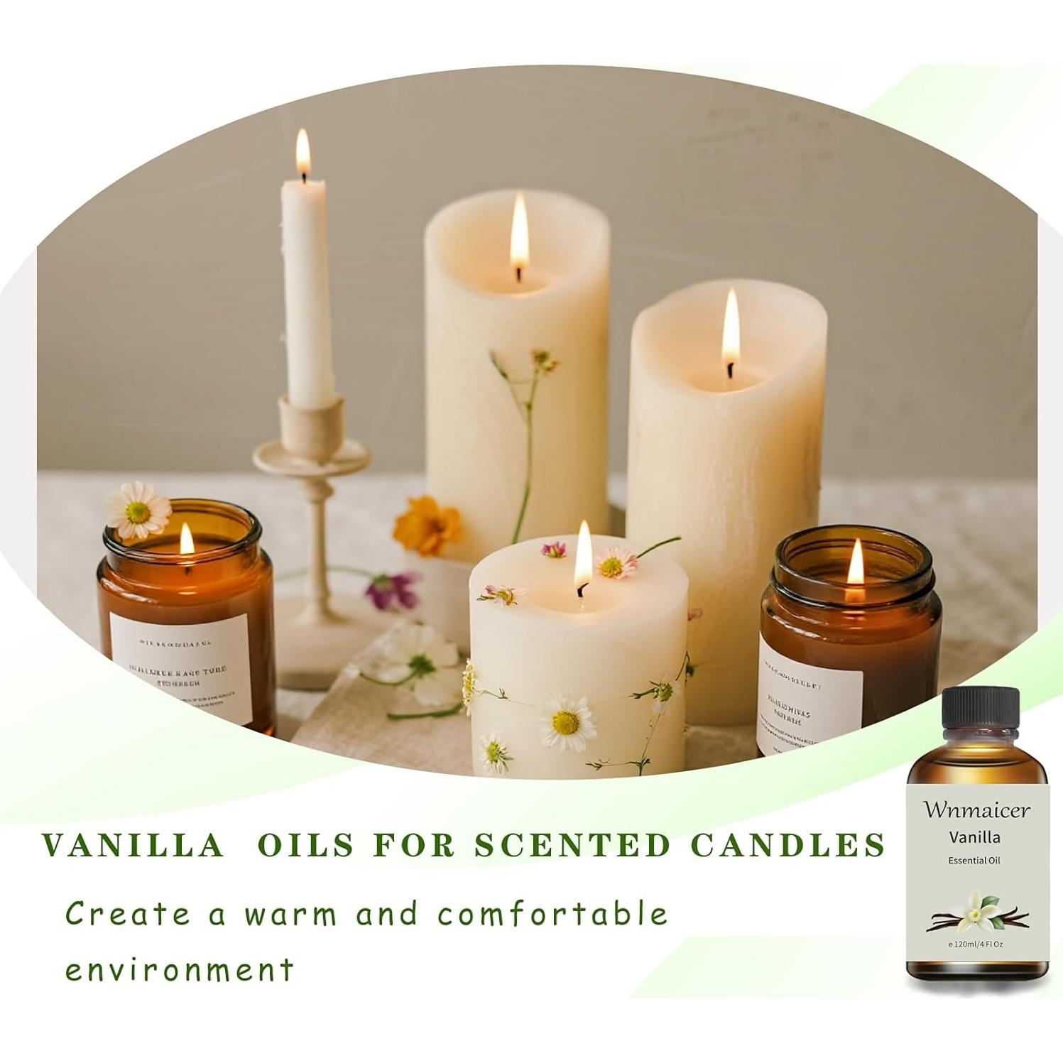 Aceite Esencial de Vainilla 120 mL Wnmaicer - Aromaterapia