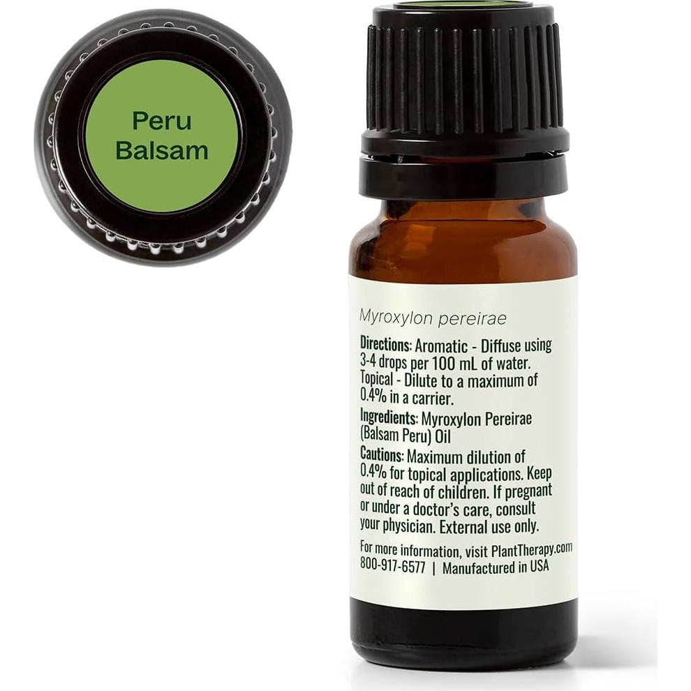 Aceite Esencial de Balsamo de Perú Plant Therapy 10 mL 100% Puro