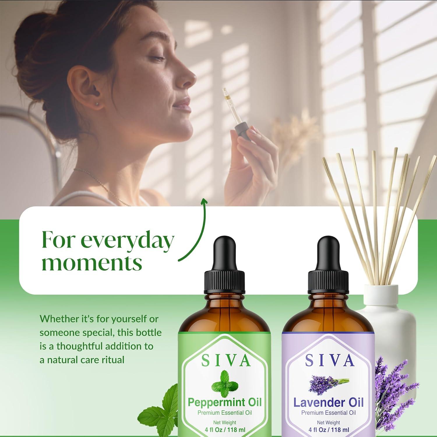Aceite Esencial Siva Menta y Lavanda 4oz Aromaterapia