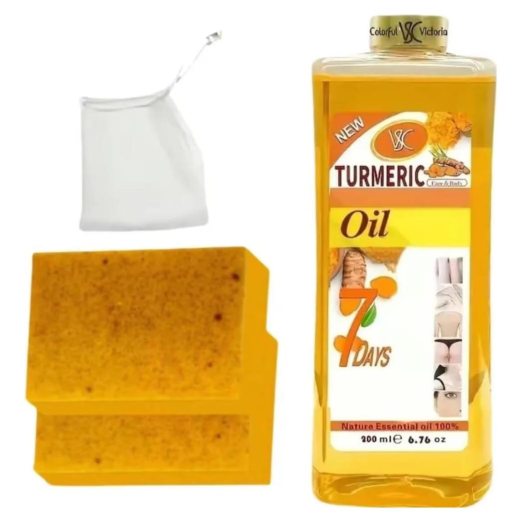 Aceite Esencial de Cúrcuma Colorful Victoria 200ml 100% Natural