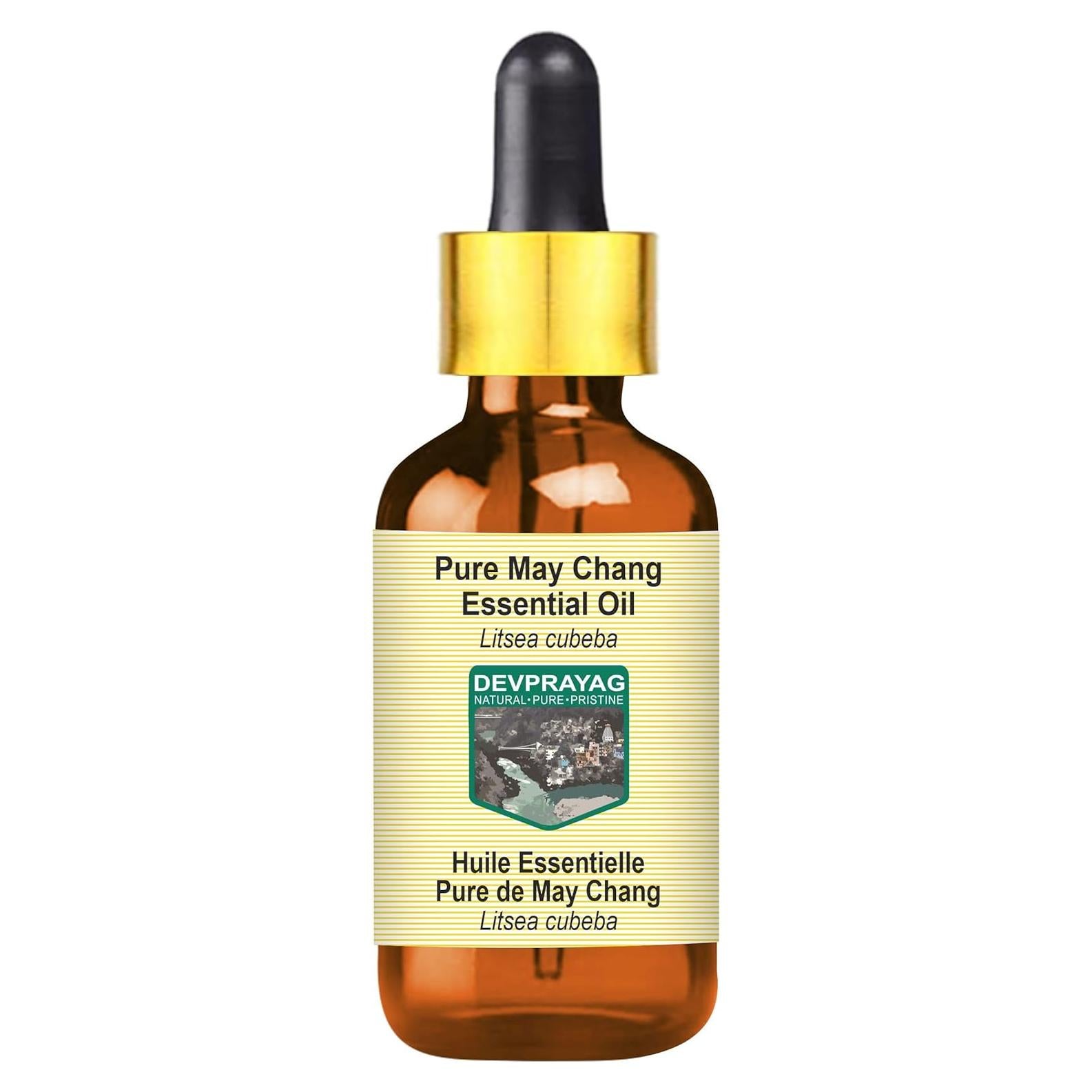 Aceite Esencial de May Chang Devprayag 30ml Puro y Natural