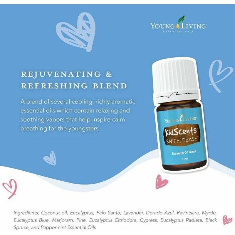 Aceite Esencial Pre-Diluido Young Living KidScents 5ml - Eucalipto, Mirto y Pino