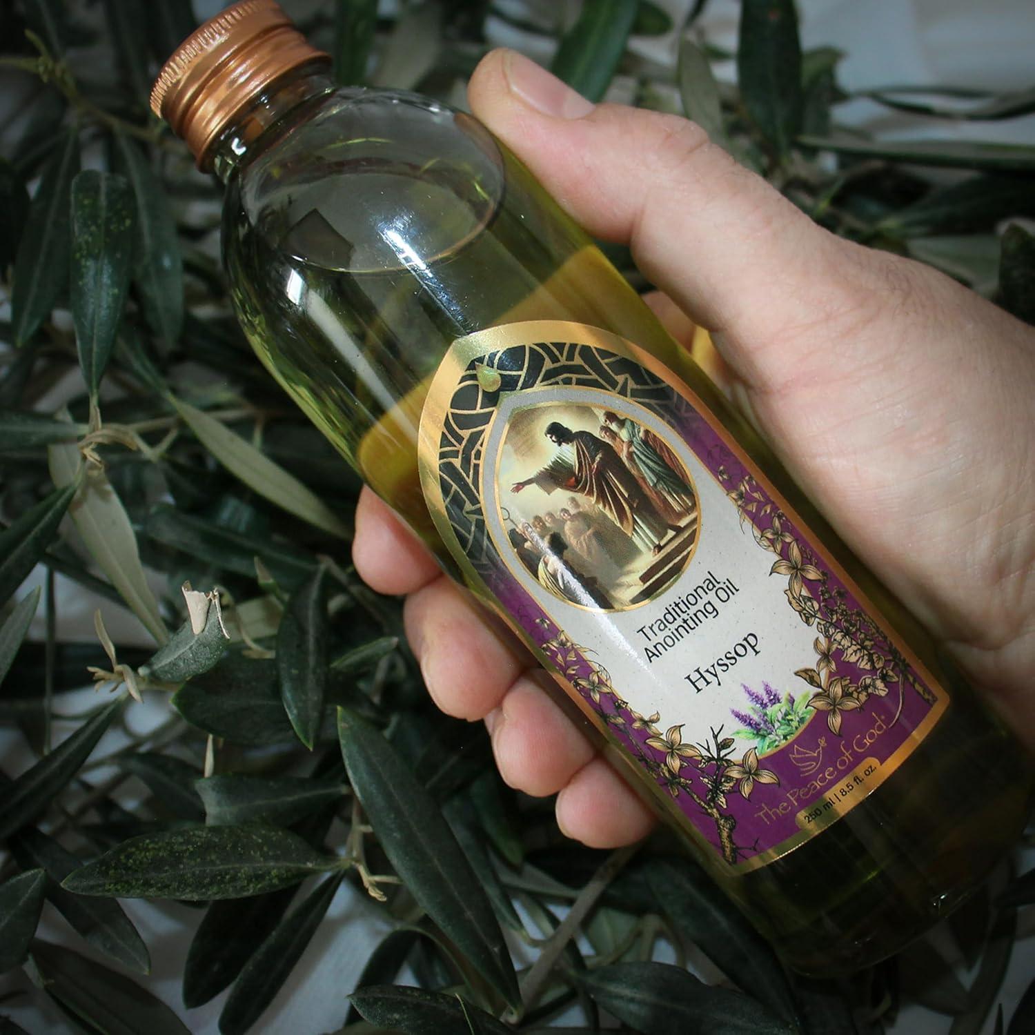 Aceite de Unción Bendecido Hisopo 250 ml - Ein Gedi