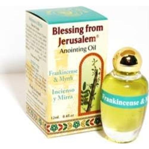 Aceite de Unción 12ml Ein Gedi Incienso y Mirra