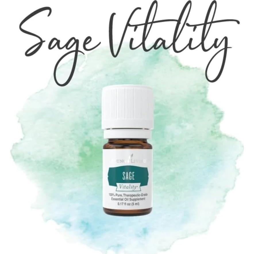 Aceite Esencial de Salvia Vitality Young Living 5ml Aromaterapia