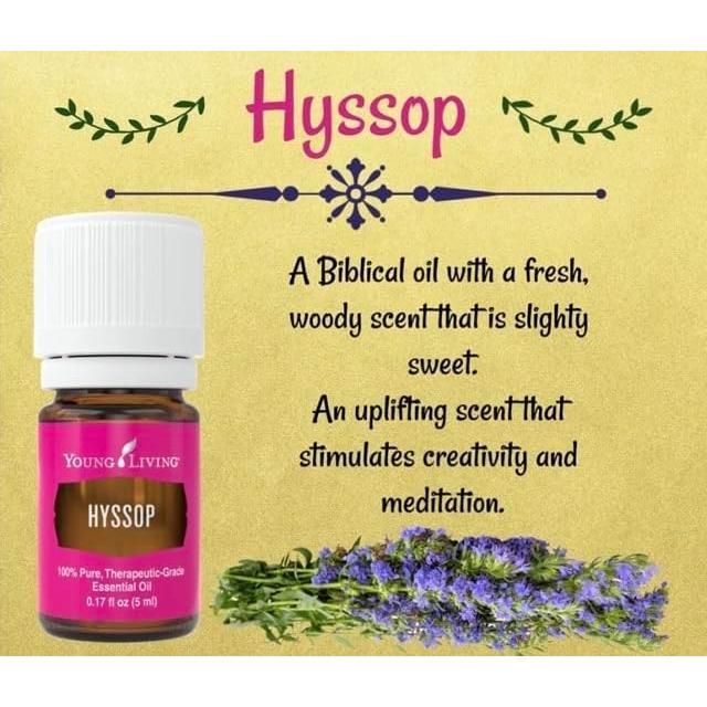 Aceite Esencial de Hisopo Young Living 5ml - Aromaterapia