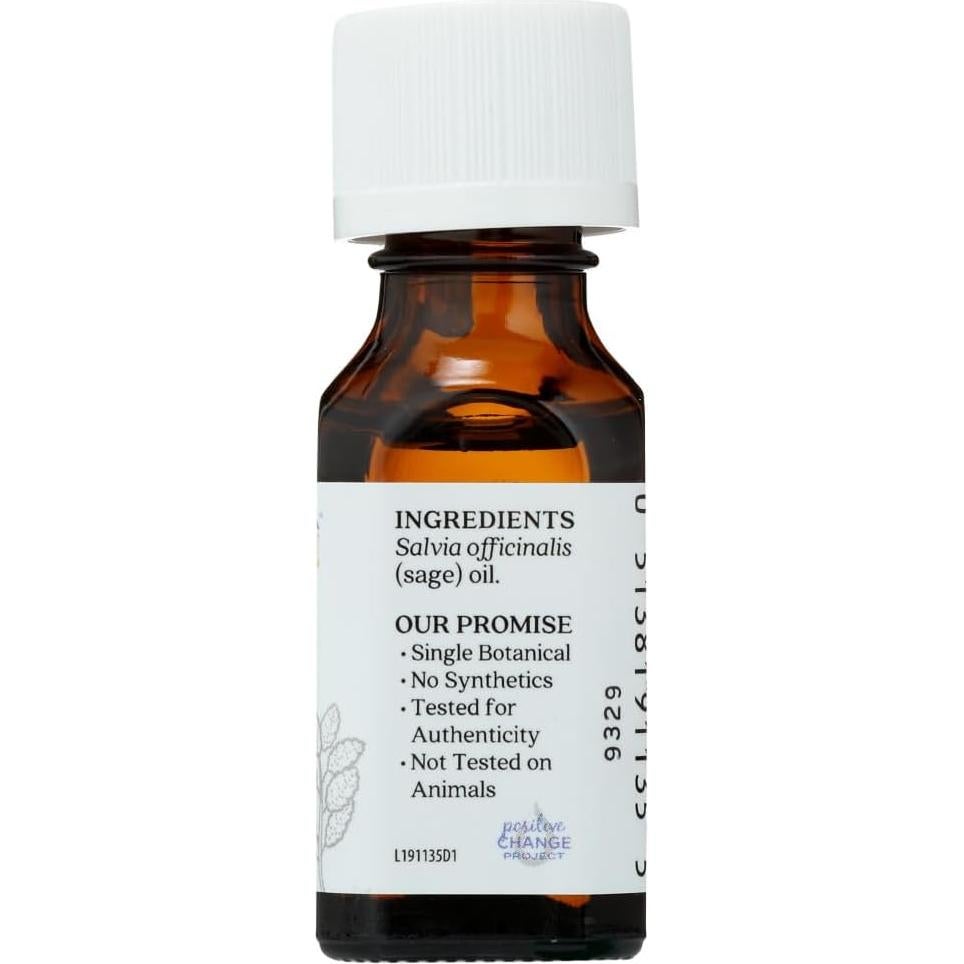Aceite Esencial de Salvia Aura Cacia 15ml - Pureza Garantizada