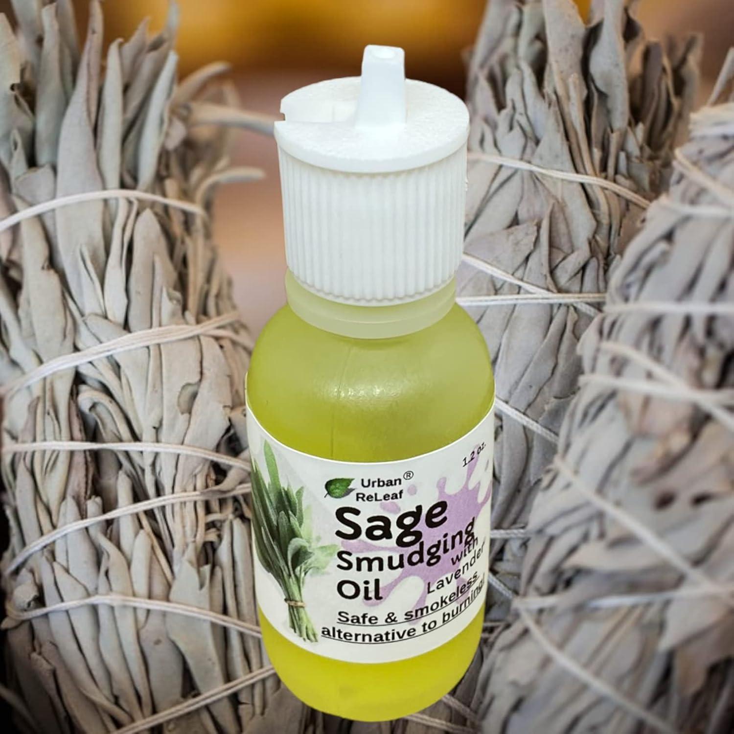 Aceite de Salvia Urban ReLeaf 34 ml con Lavanda 100% Natural