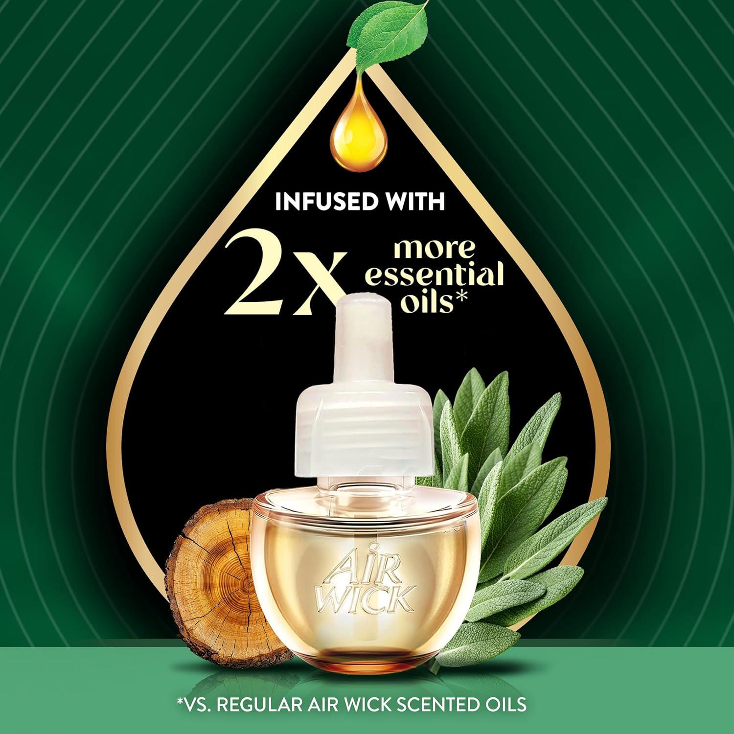 Recarga Aceite Aromatizante Air Wick Vibrant 5 ct Salvia Caoba