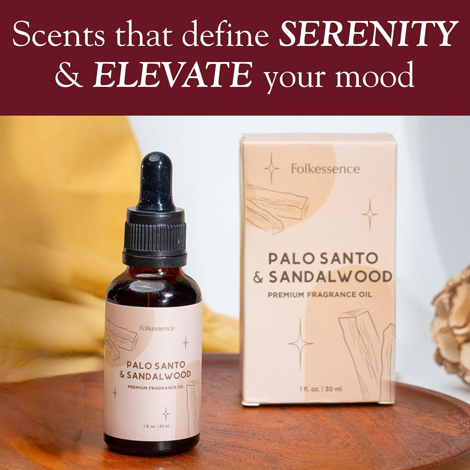 Aceite Esencial Folkulture 30ml Palo Santo y Sándalo para Difusor
