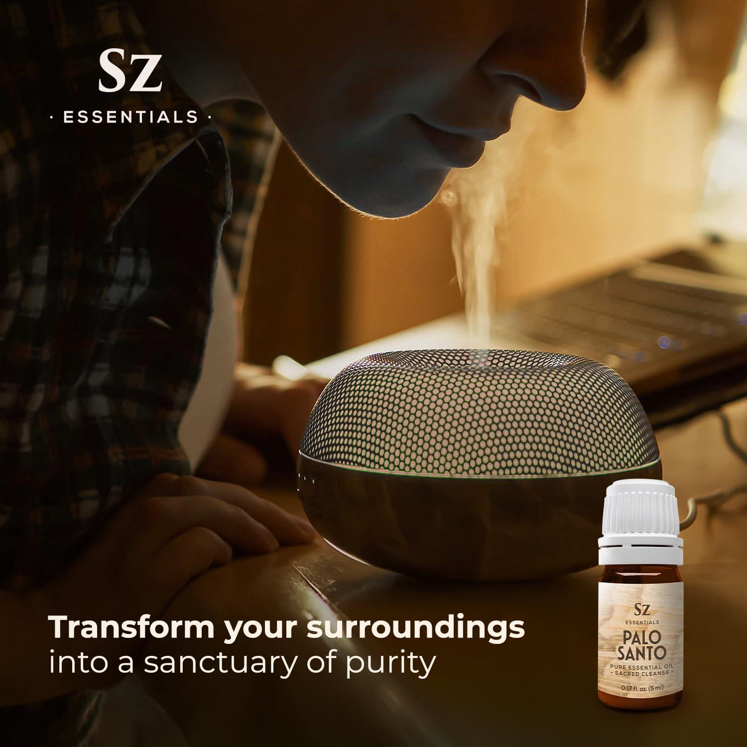 Aceite Esencial de Palo Santo Sz Essentials 100% Puro 5 mL