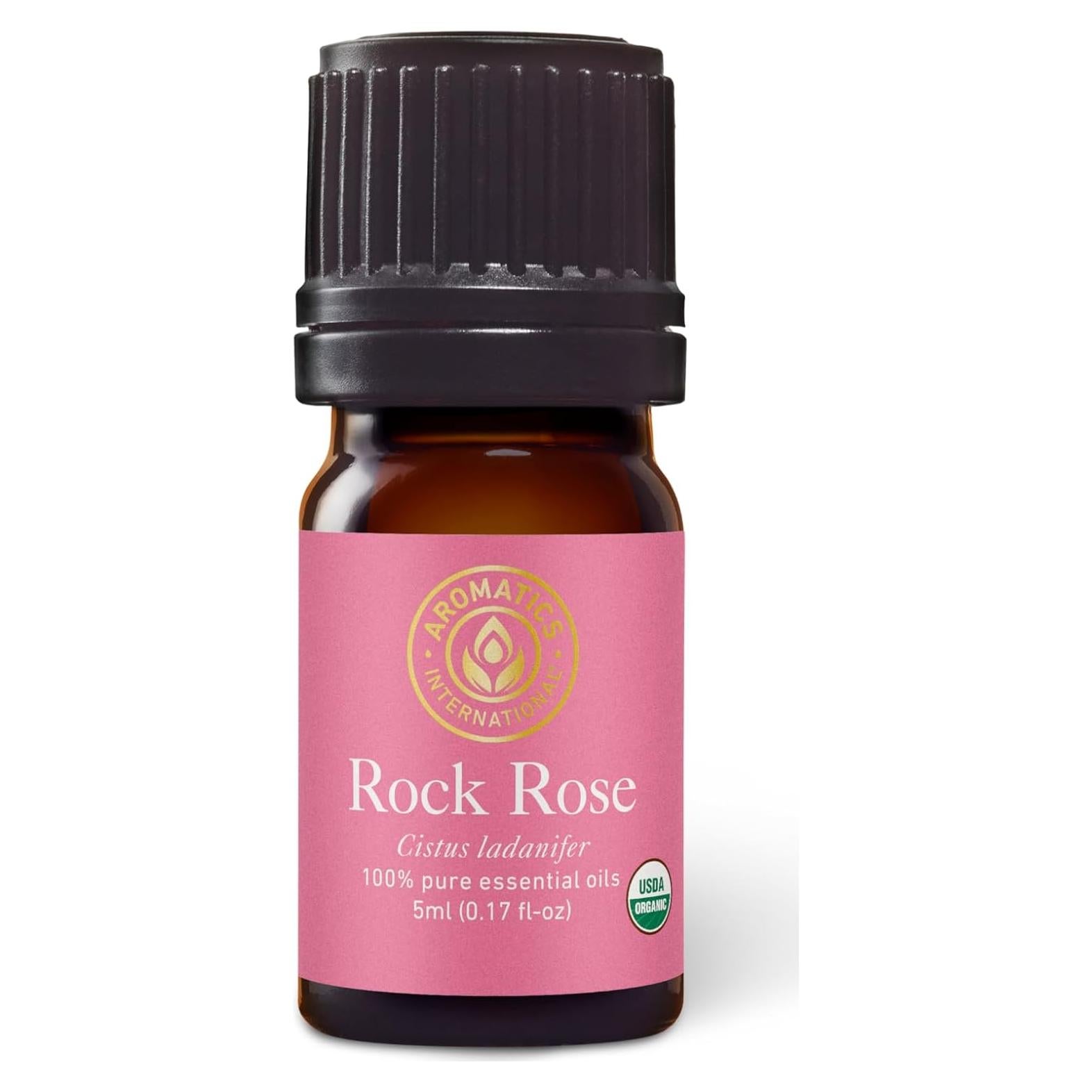 Aceite Esencial Rosa de Roca Orgánico Aromatics 5ml Puro