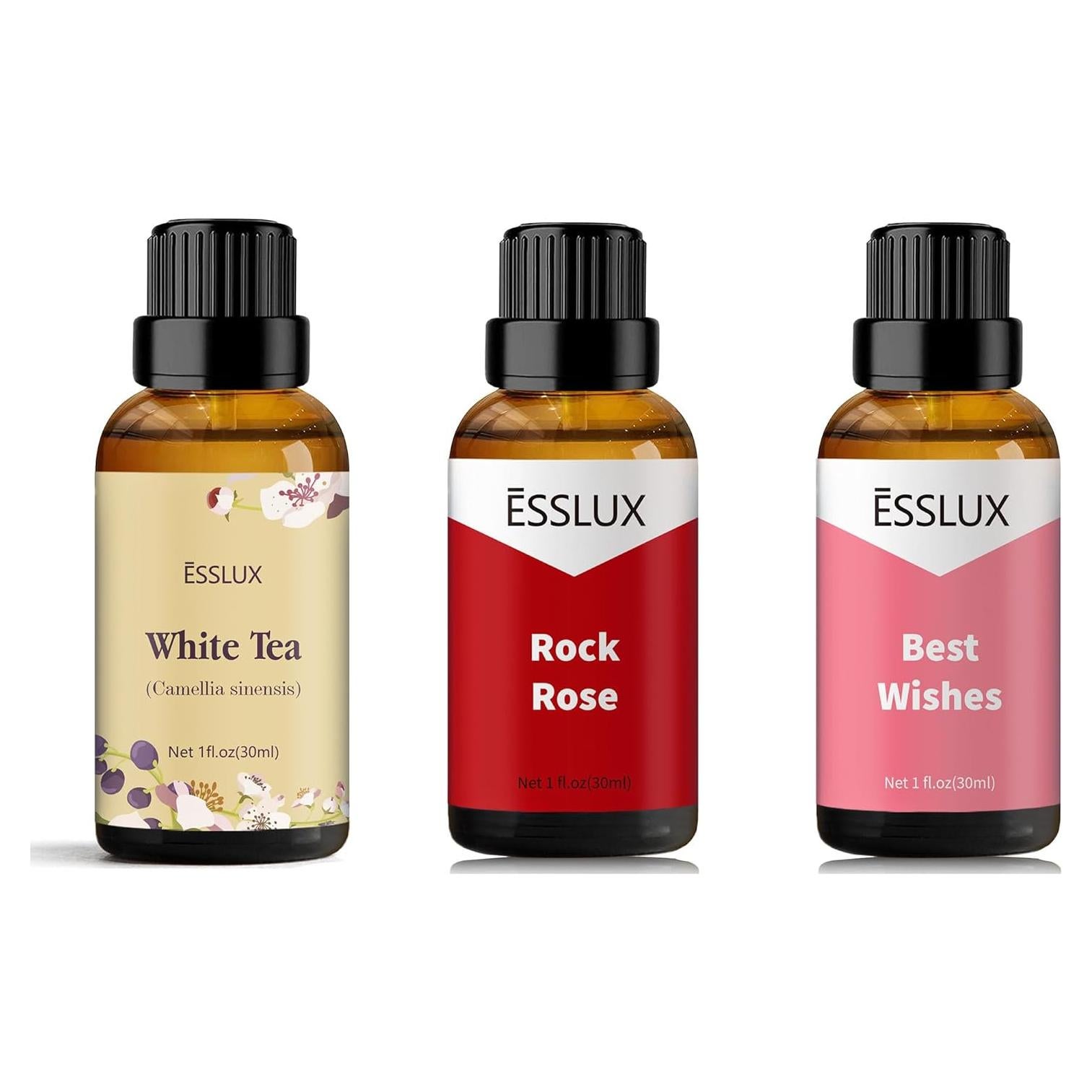 Aceite Esencial de Té Blanco y Rosa de Roca 3x30ml