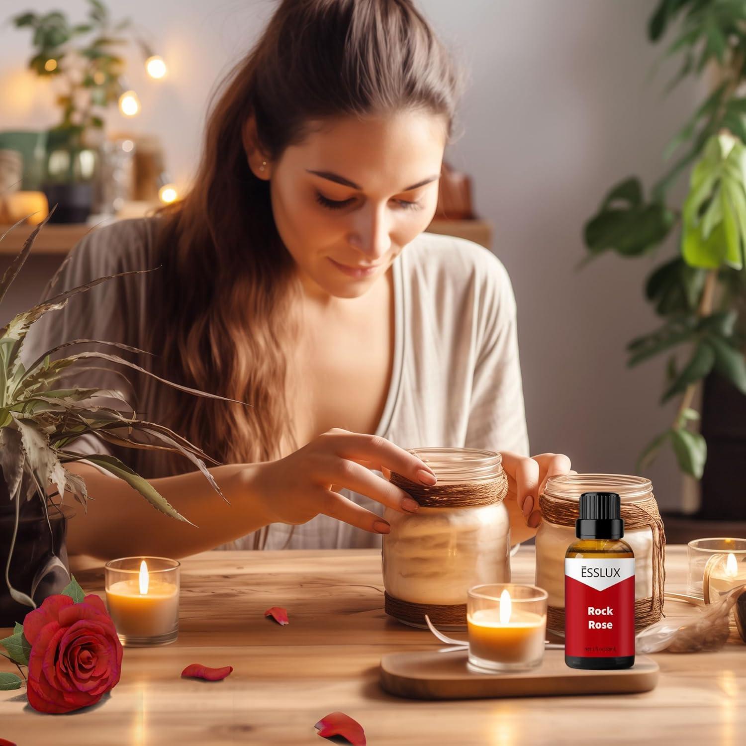 Aceite Esencial de Té Blanco y Rosa de Roca 3x30ml