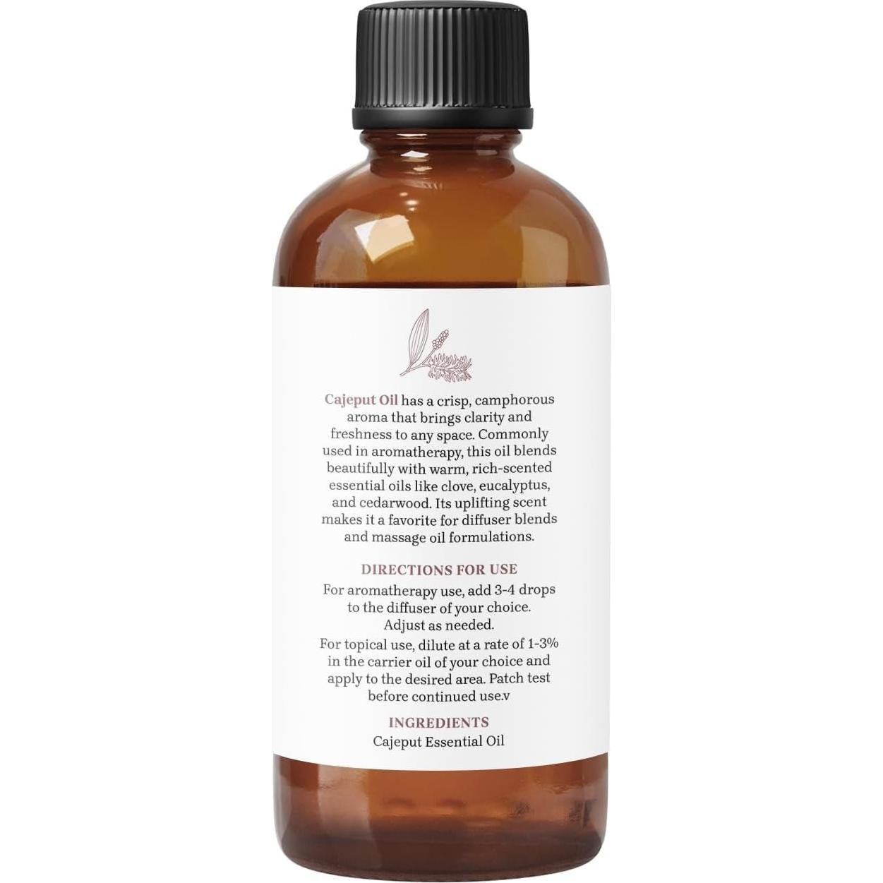 Aceite Esencial de Cajeput 100% Puro Delicias Esenciales 118 ml