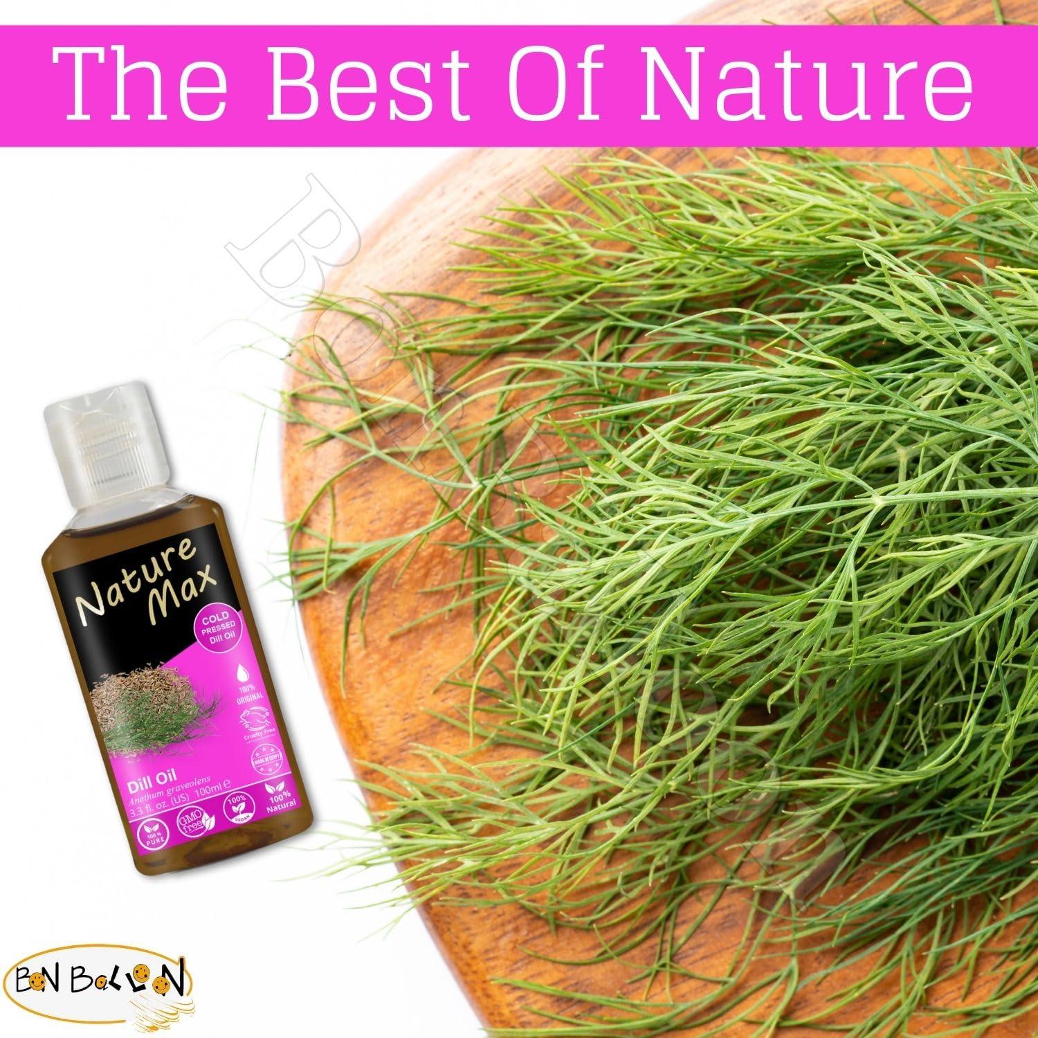 Aceite de Eneldo Nature Max 100% Puro 100 ml Prensado en Frío