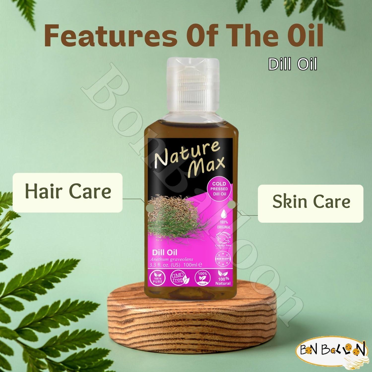 Aceite de Eneldo Nature Max 100% Puro 100 ml Prensado en Frío